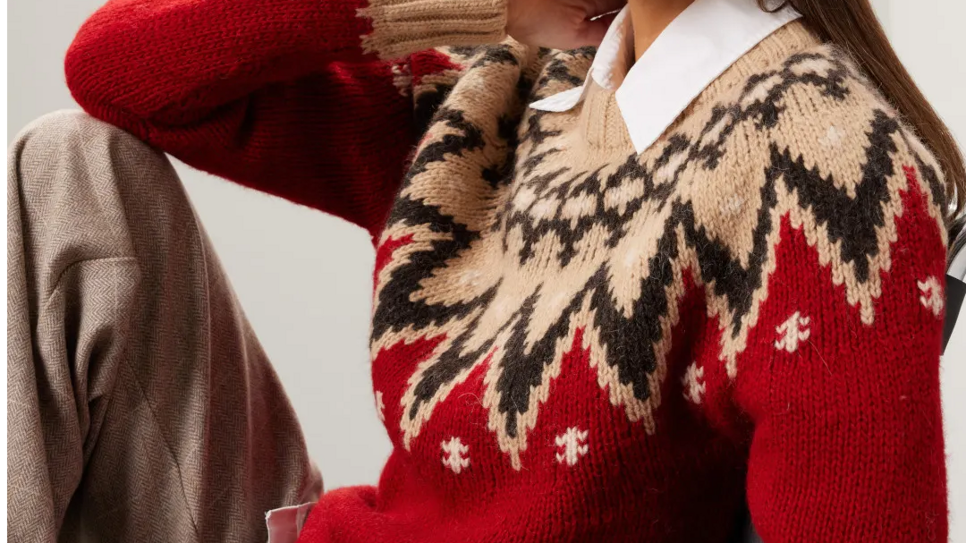 Lima cara unik memakai sweter Fair Isle di musim dingin