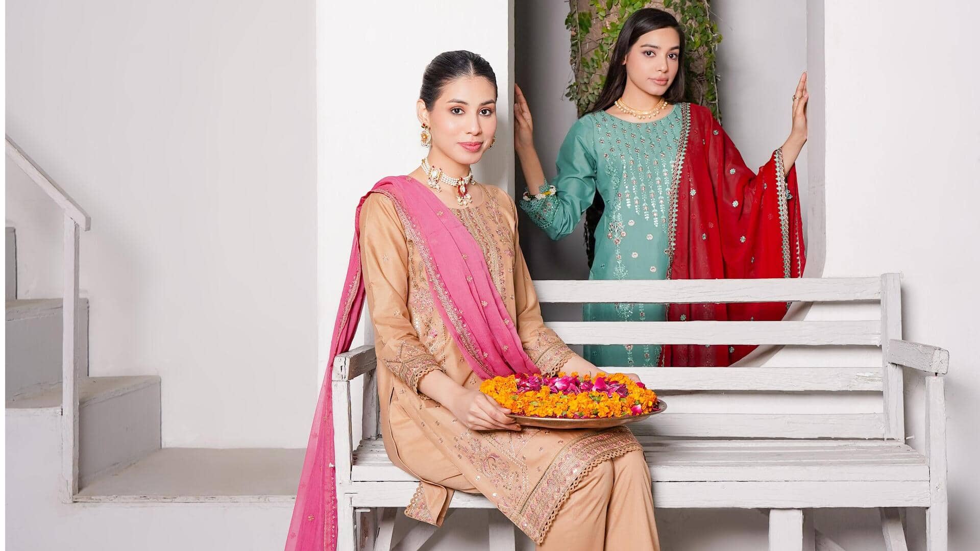 Ikon mode India dalam gaya modern