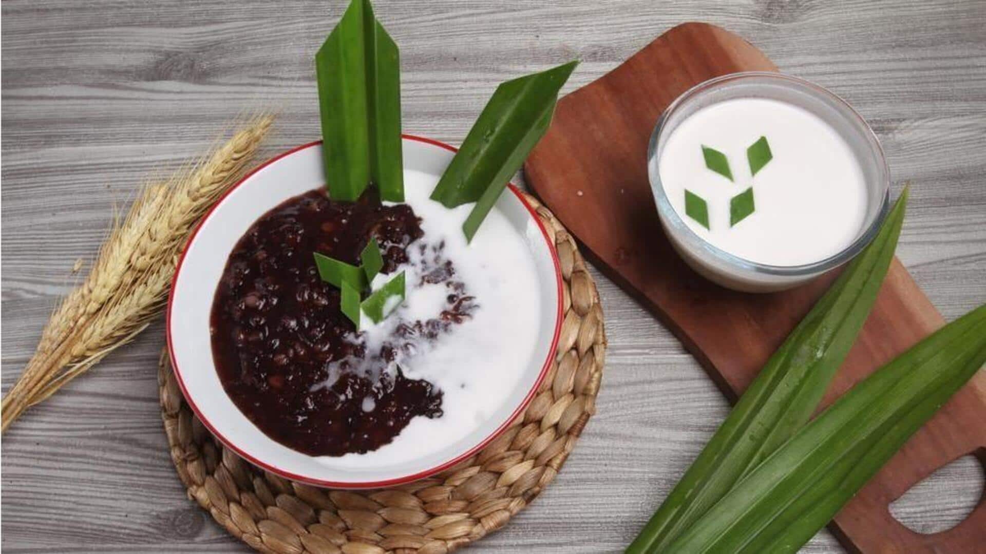 Variasi Bubur Ketan Hitam untuk Sarapan