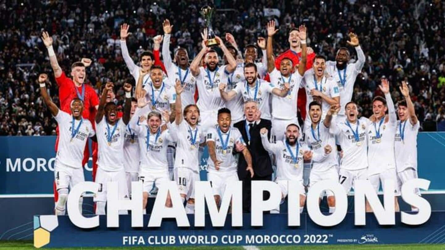 Real Madrid memenangkan gelar Piala Dunia Klub FIFA: Statistik utamanya