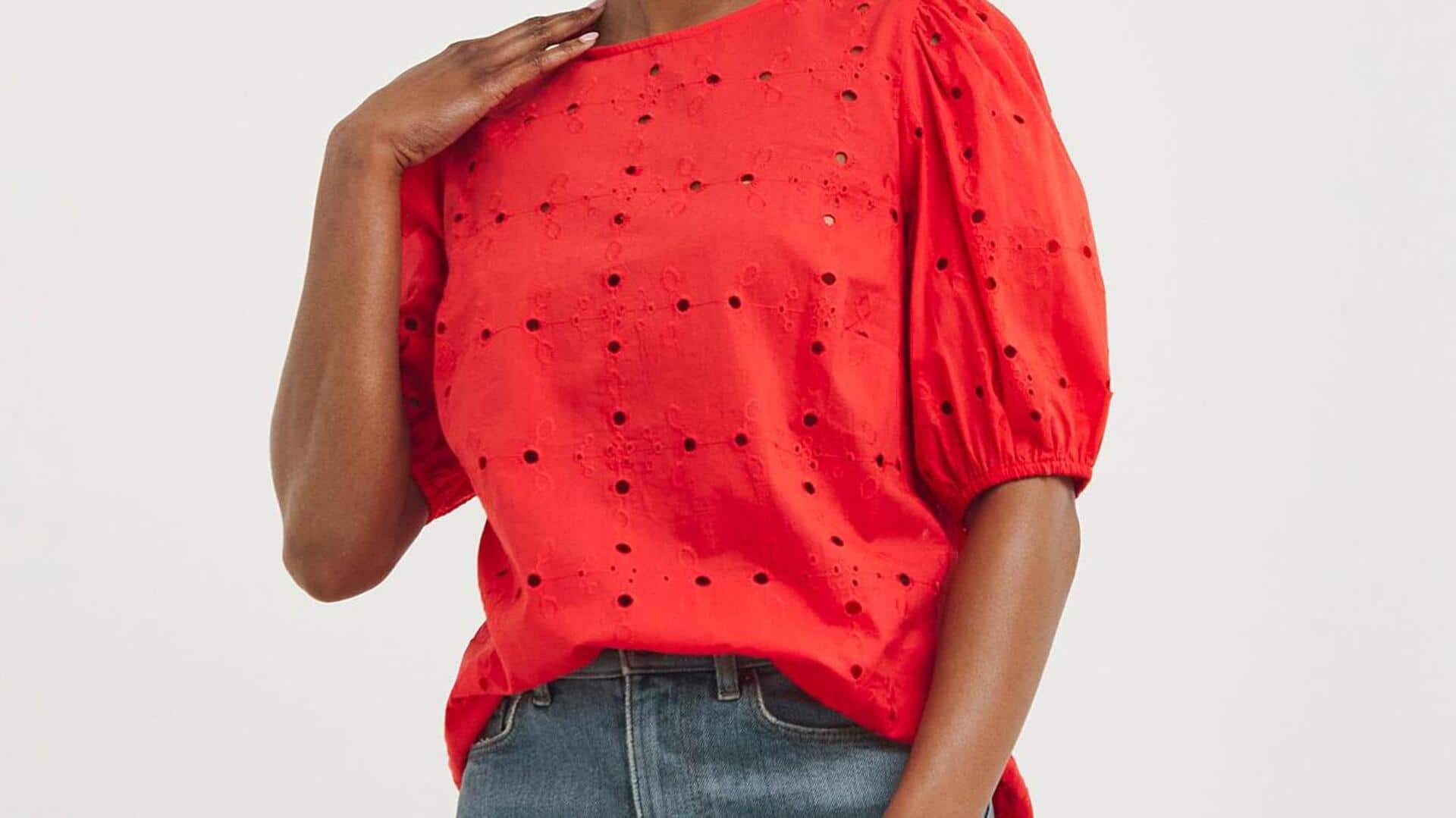 Lima gaya atasan broderie yang menyegarkan koleksi musim semi India