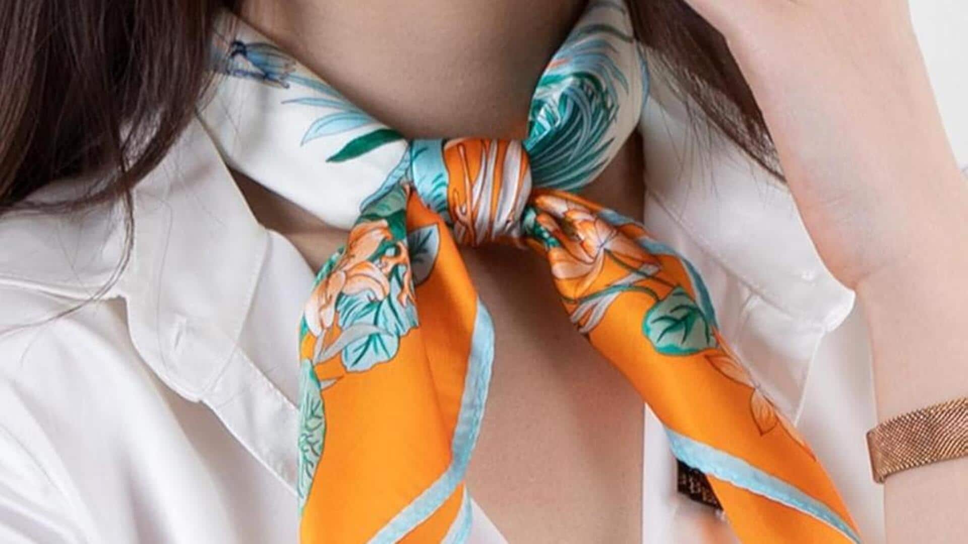 Gaya syal menarik untuk musim transisi di India