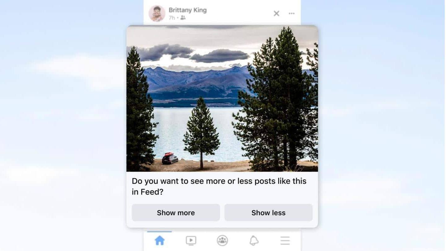 Facebook memperkenalkan fitur baru yang memungkinkan Anda menyesuaikan feed