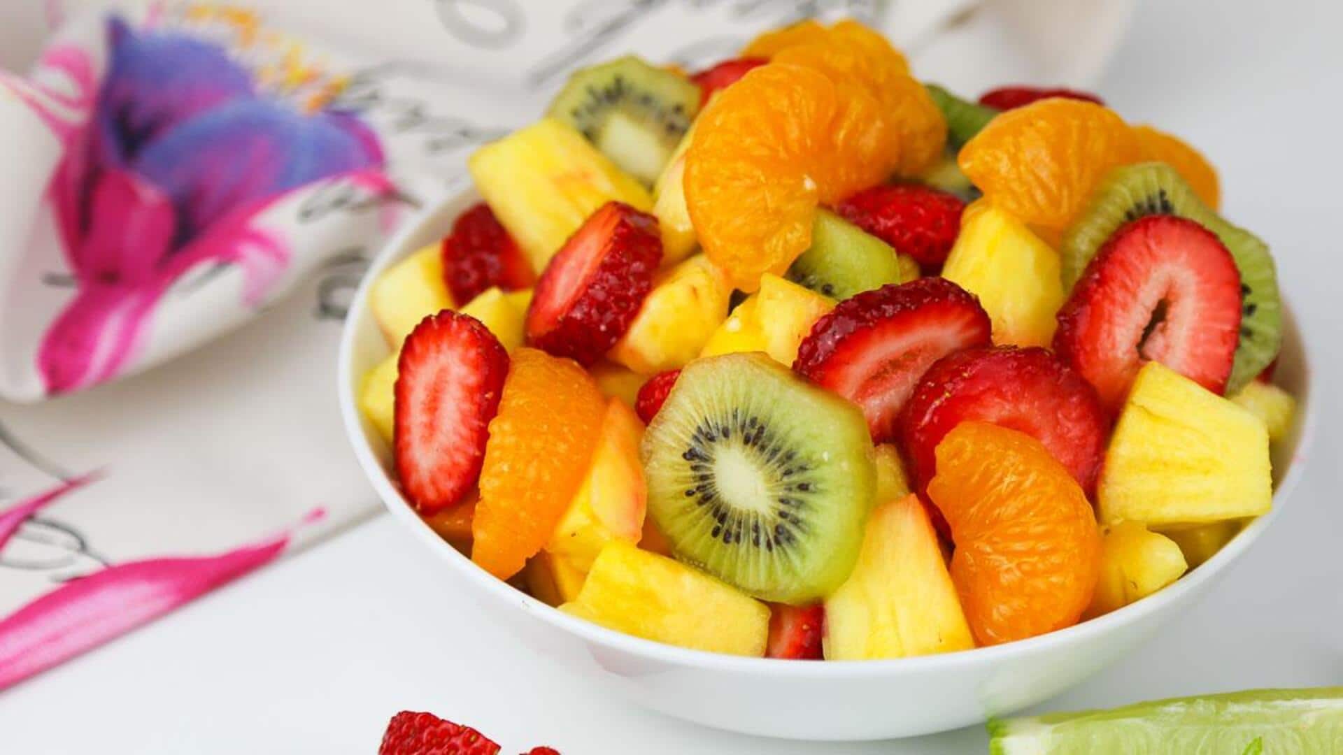 Kombinasi Buah Tropis untuk Salad Segar