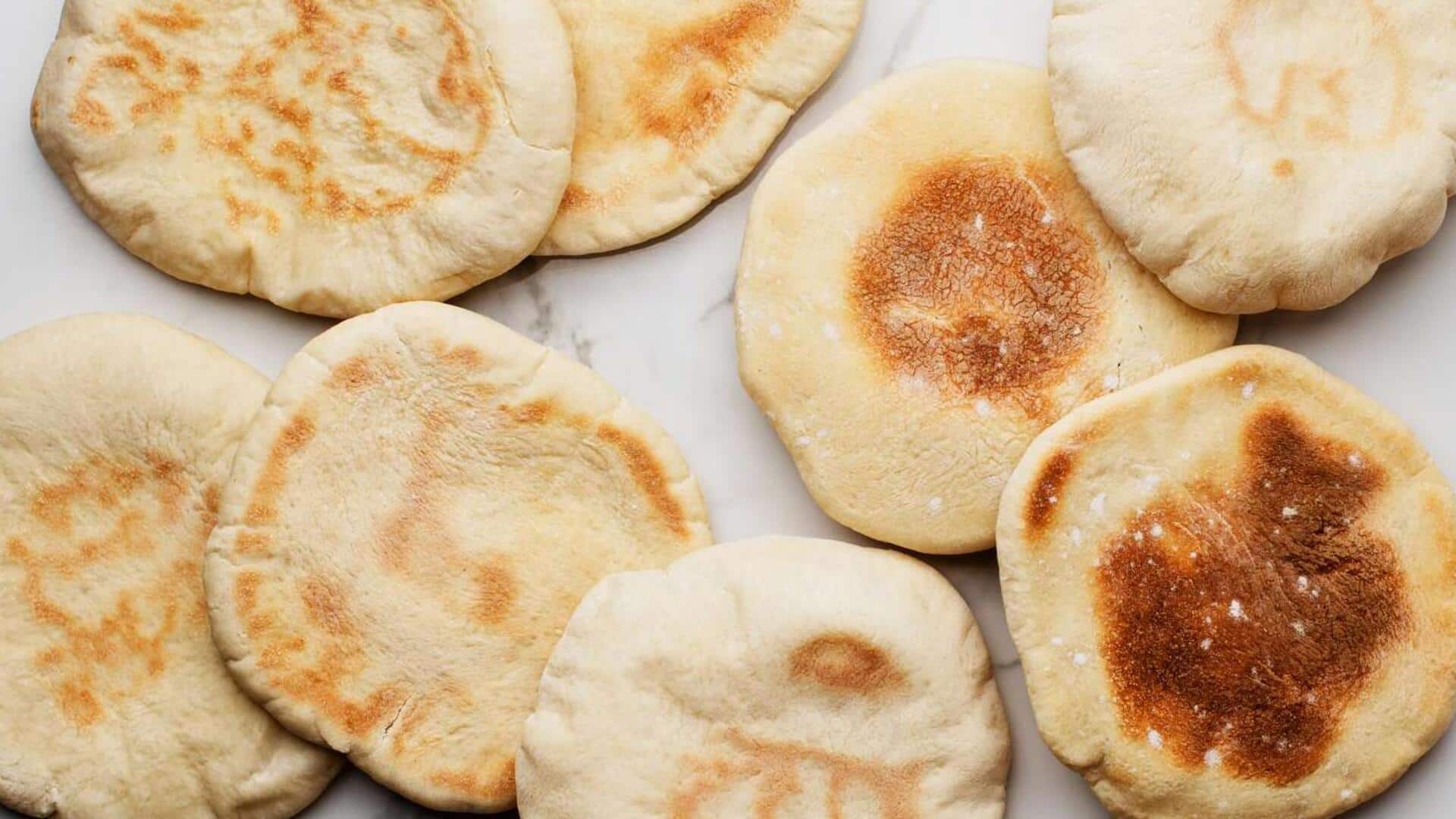 Seni Membuat Roti Pita di Rumah