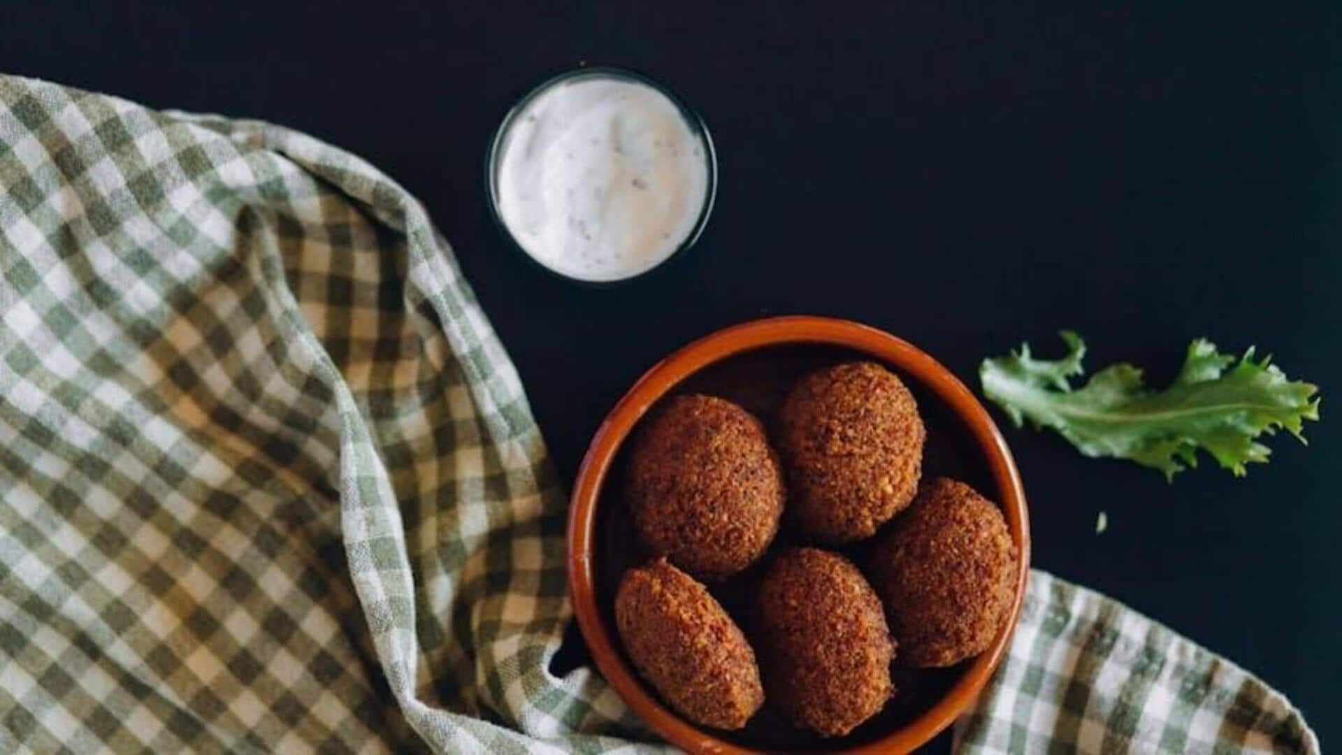 Falafel Wijen Fusi Cina-Timur Tengah: Panduan Memasak