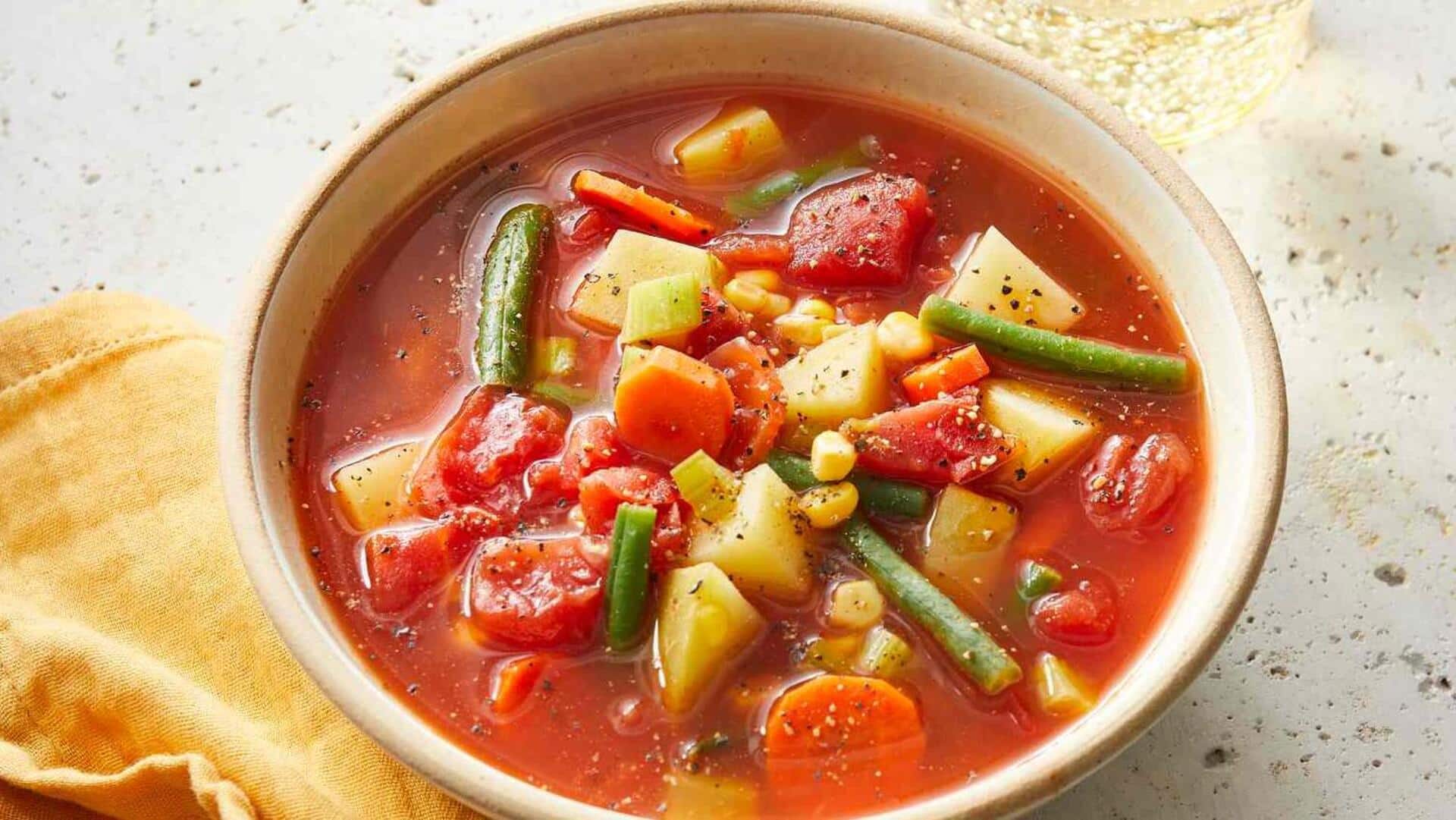 Sajikan Sup Vegetarian Sederhana untuk Menu Berbuka Puasa Sajikan Sup Vegetarian Sederhana untuk Menu Berbuka Puasa