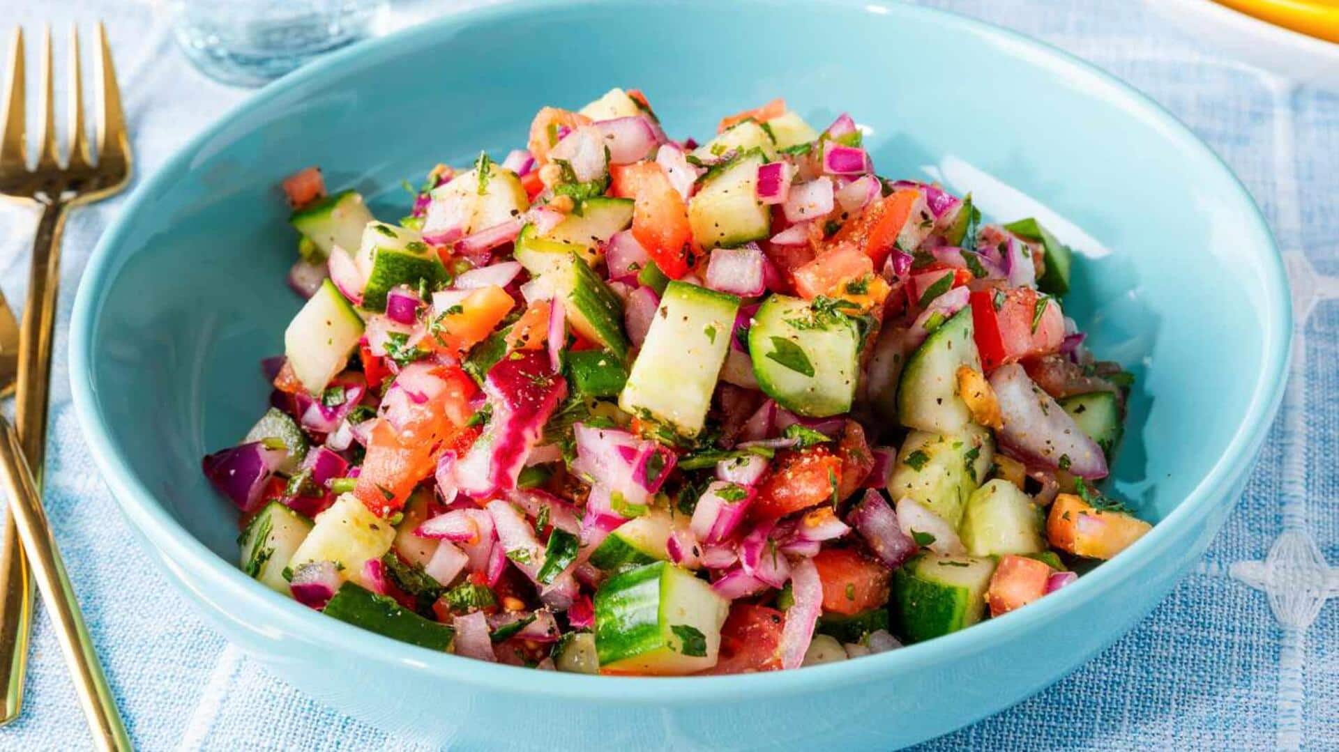 Variasi Kachumber Salad dari Berbagai Daerah di India