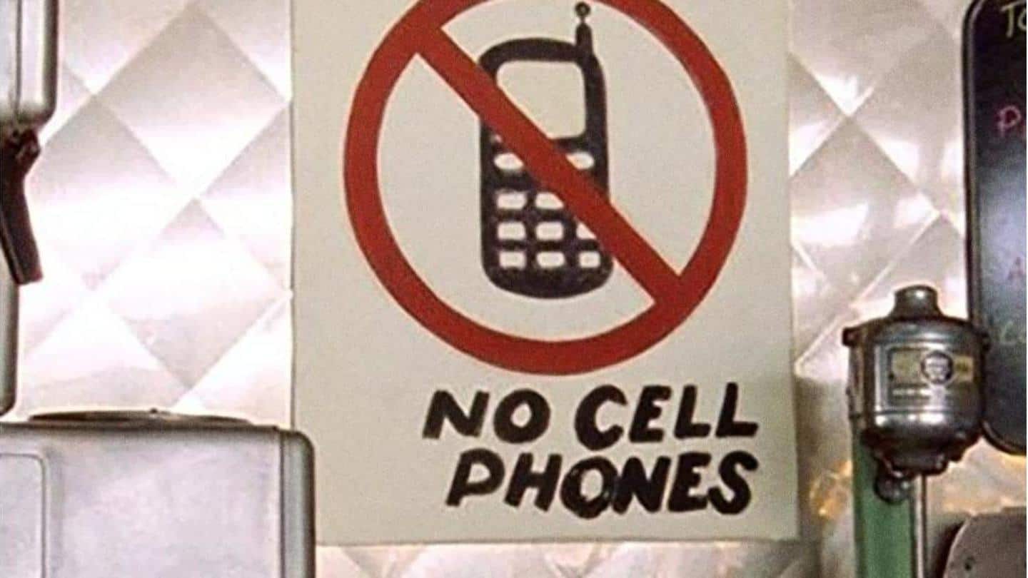 Kapan dan di mana Anda harus menghindari penggunaan ponsel?