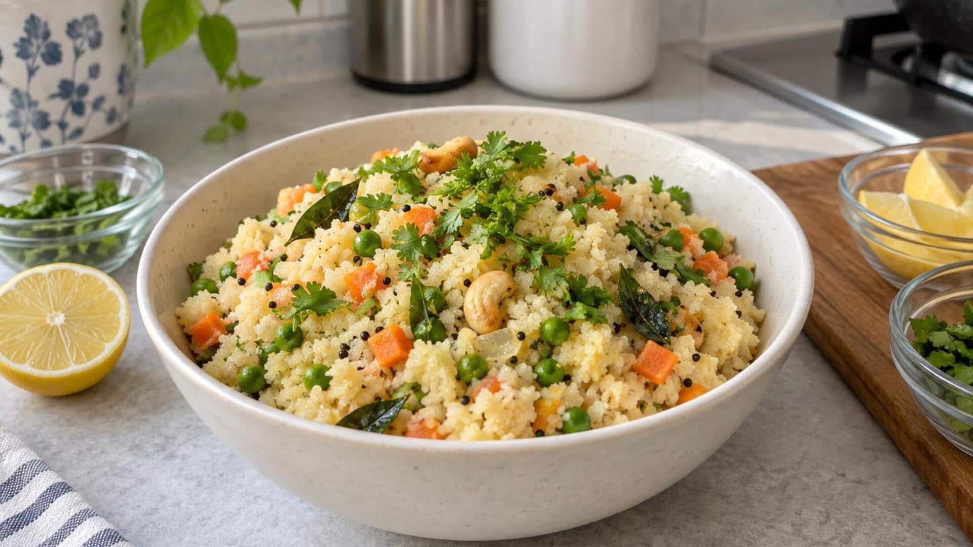 Cara Membuat Upma Lezat dengan Variasi yang Menarik
