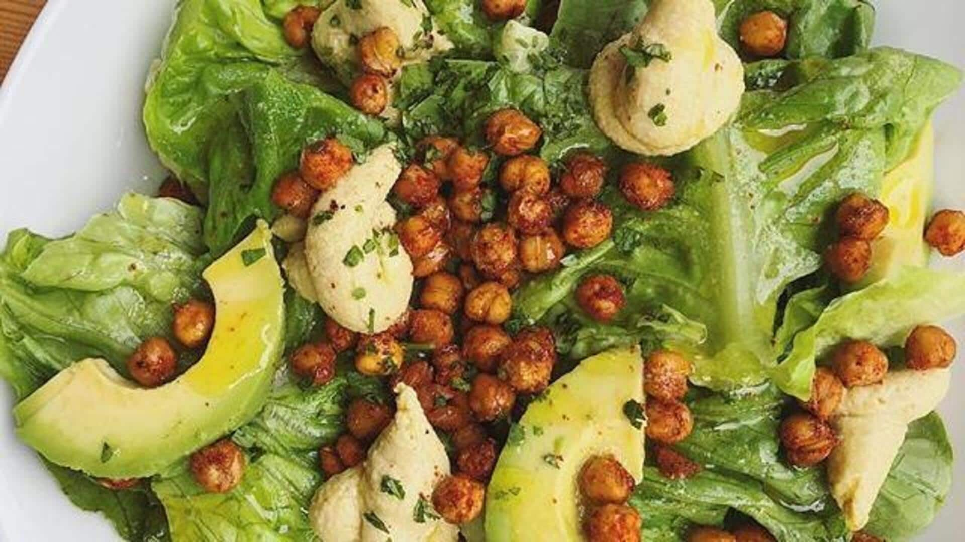 Salad vegan Timur Tengah kaya nutrisi