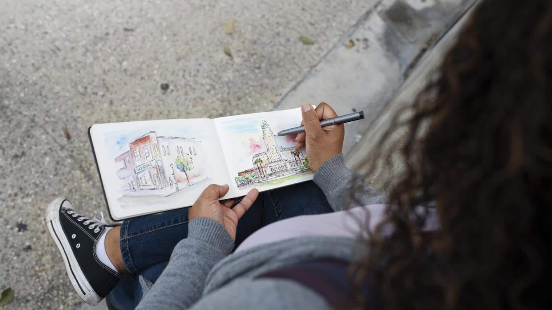 Lima Cara Mengabadikan Kehidupan Perkotaan dengan Sketsa Cepat