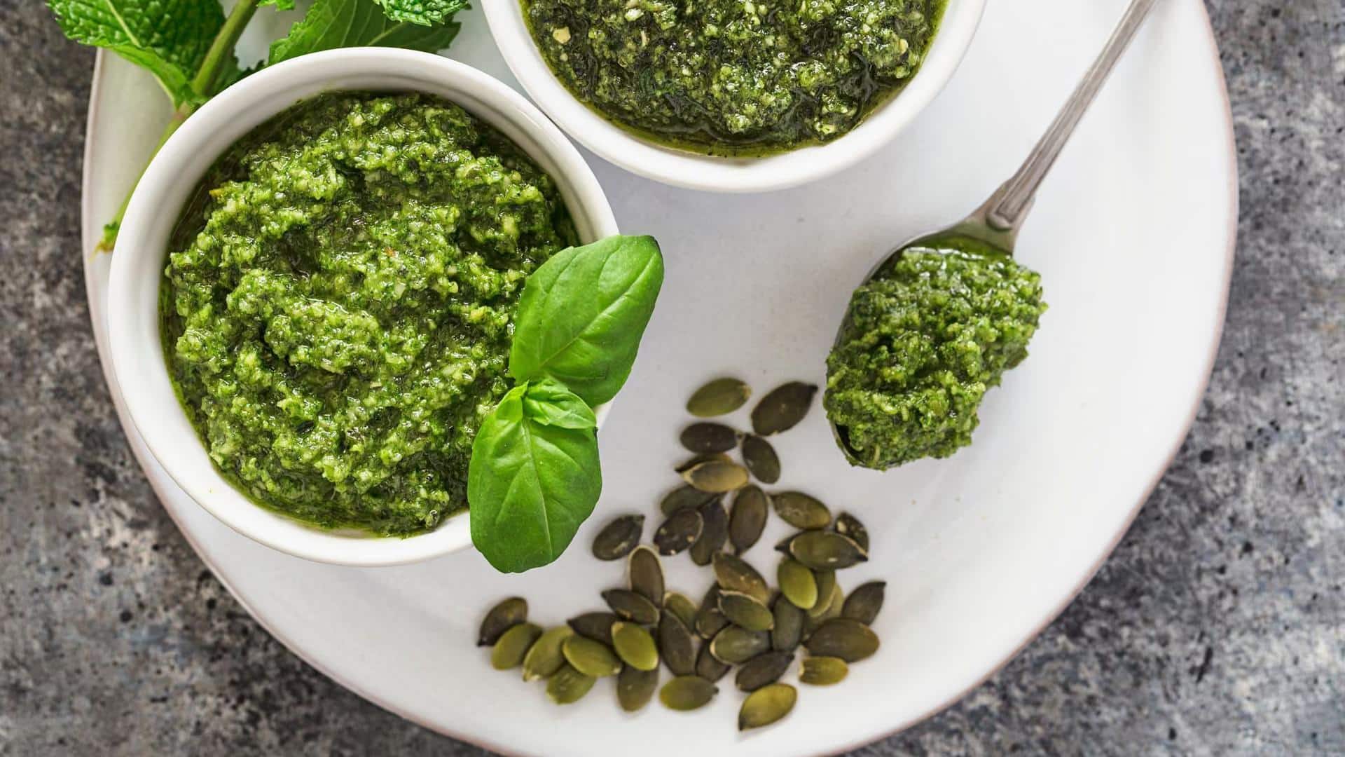 Pesto Biji Labu: Alternatif Saus Pasta yang Lezat