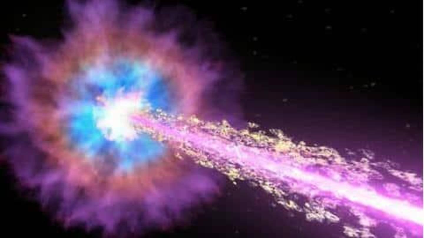 Observatorium NASA deteksi semburan sinar gama yang terkait lubang hitam