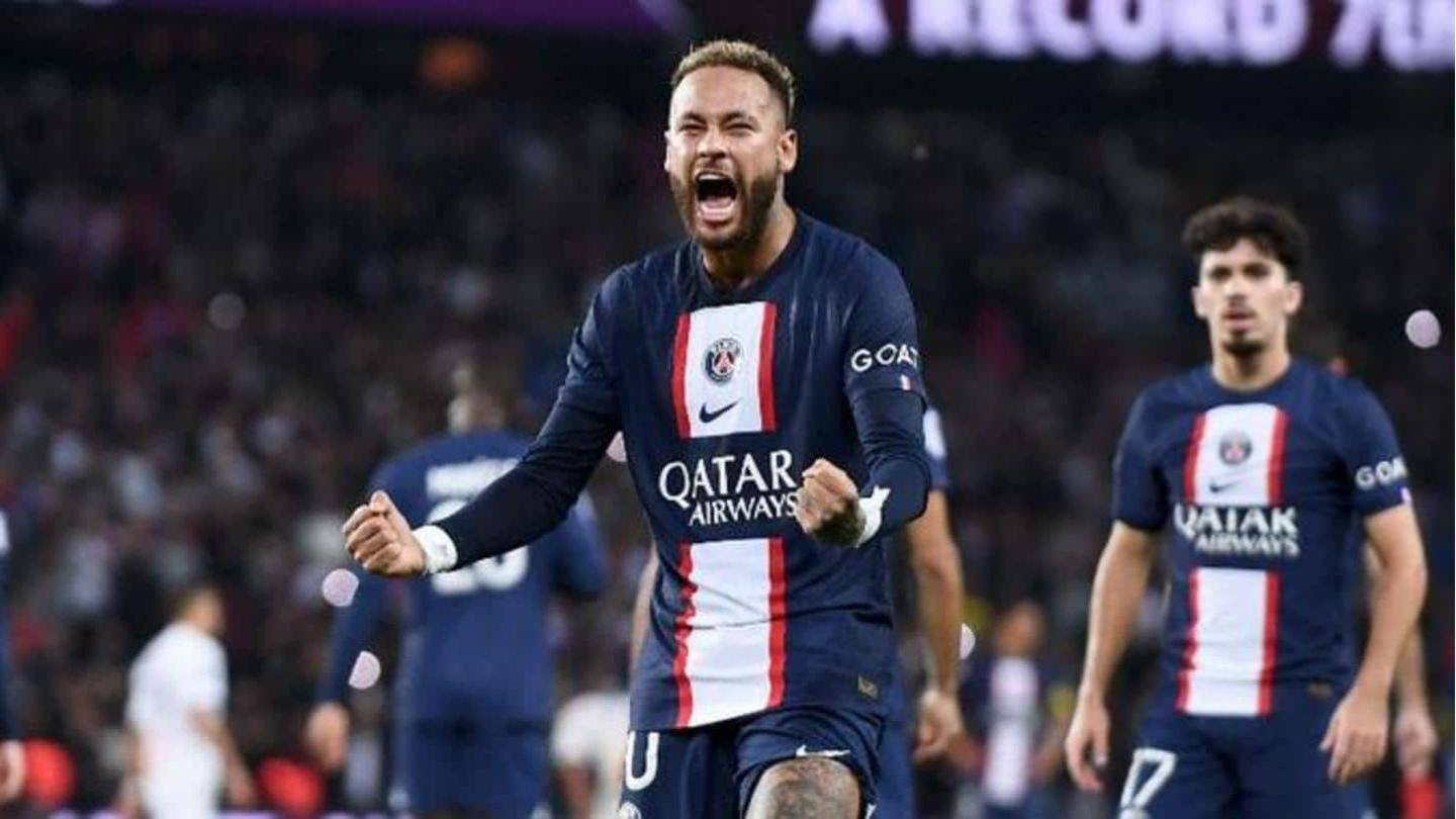 Ligue 1 2022-23, Neymar membantu PSG mengalahkan Marseille: Statistik utama