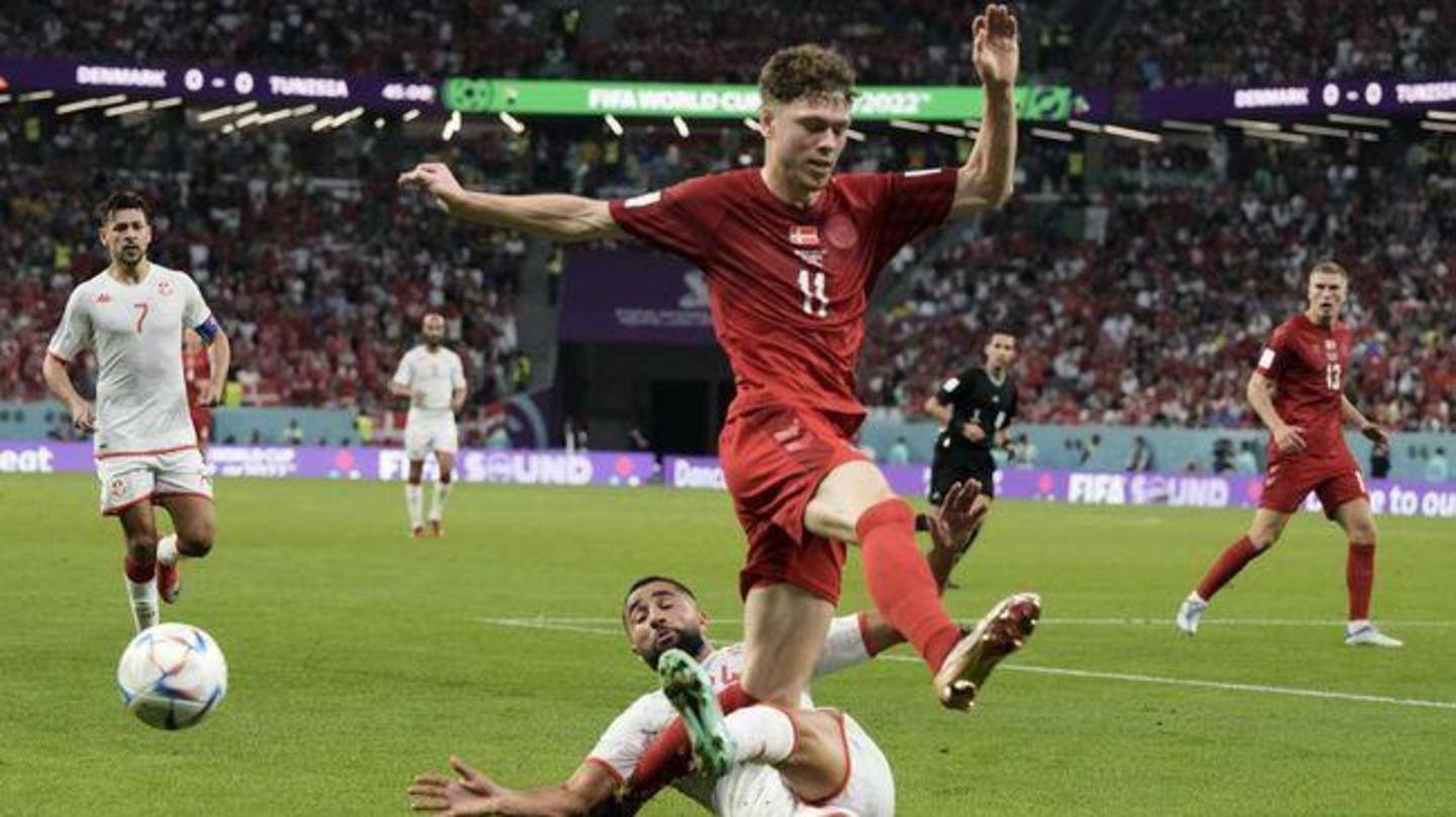 Piala Dunia FIFA, Tunisia menahan Denmark dengan hasil imbang 0-0: Statistik