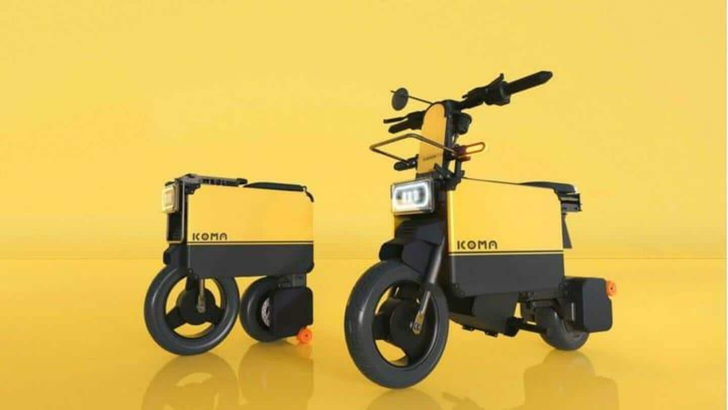 ICOMA Tatamel Bike bergaya lipat memenangkan Penghargaan Inovasi CES 2023