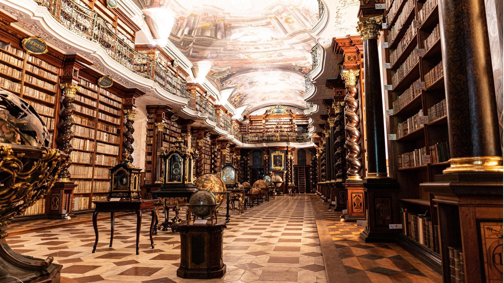 Menjelajahi Toko Buku dan Perpustakaan Bersejarah di Praha