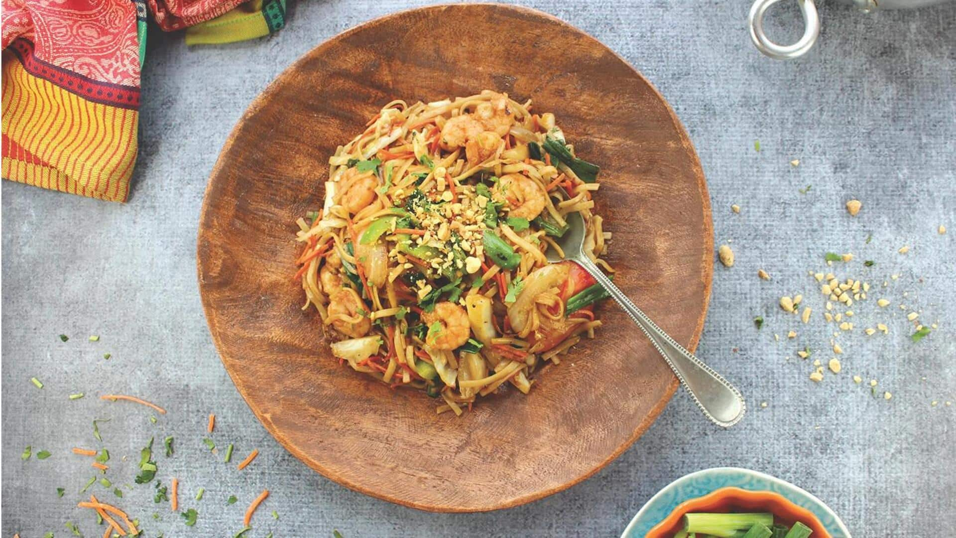 Resep Lengkap Pad Thai Masala, Perpaduan Kuliner India-Thai