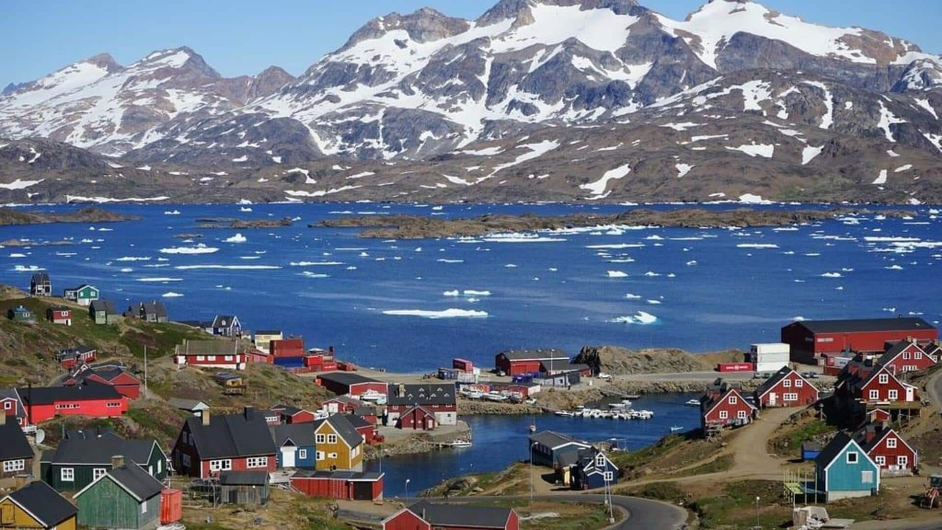 Menjelajahi lembaran es dan gletser Greenland