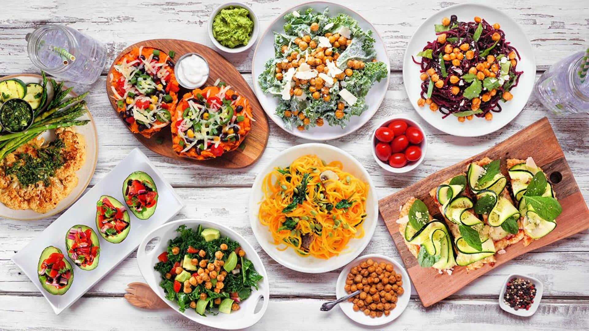 Seni Menata Makanan Vegetarian Layaknya Seorang Koki 