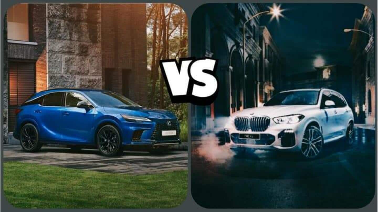 Lexus RX 2023 vs BMW X5 2024: Mana yang lebih baik?