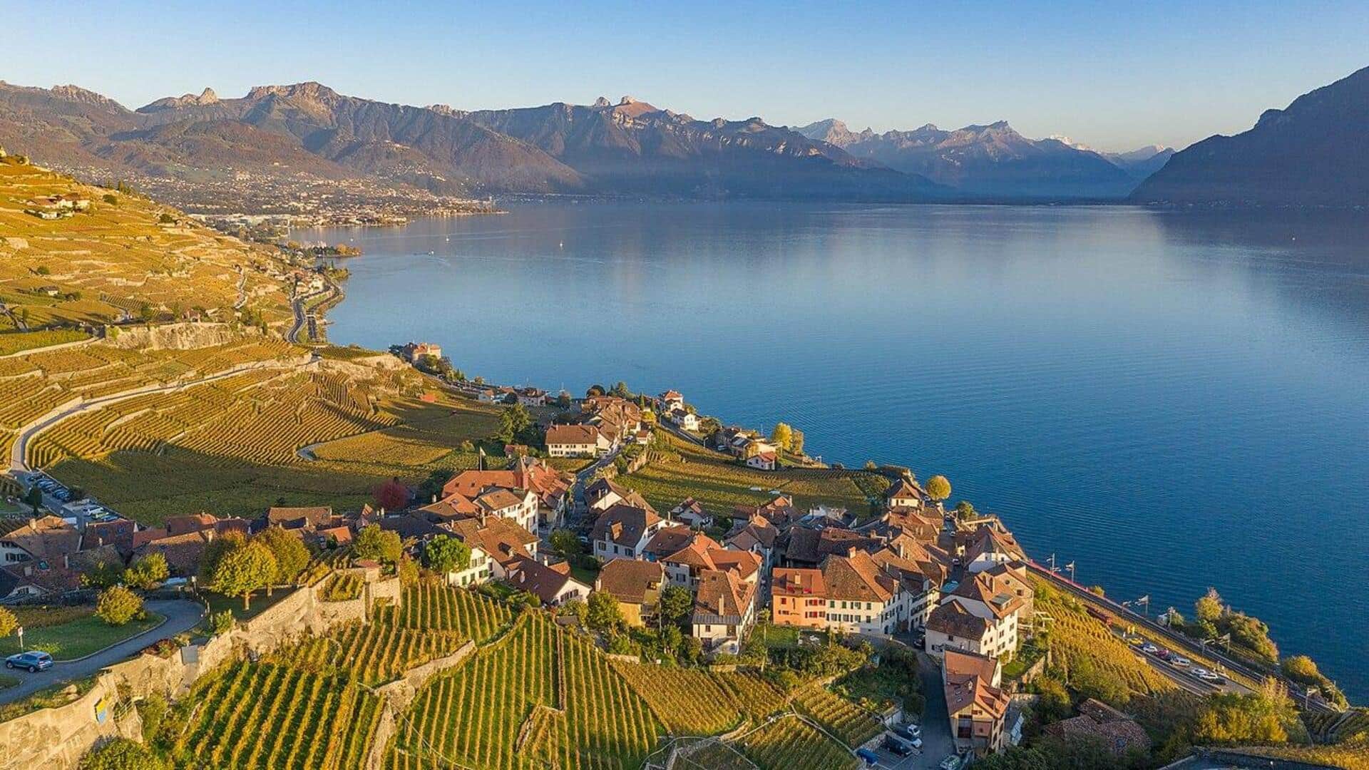 Rute-Rute Bersepeda di Sekitar Danau Jenewa, Swiss