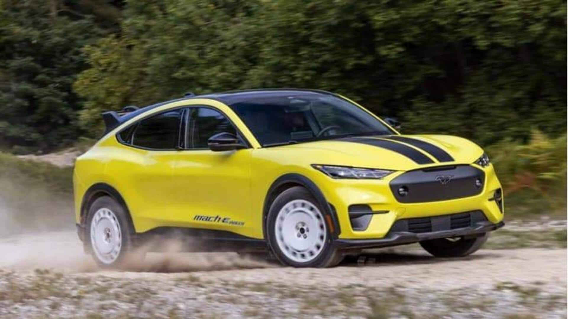 Mobil listrik Ford Mustang Mach-E Rally resmi diperkenalkan: Periksa harganya