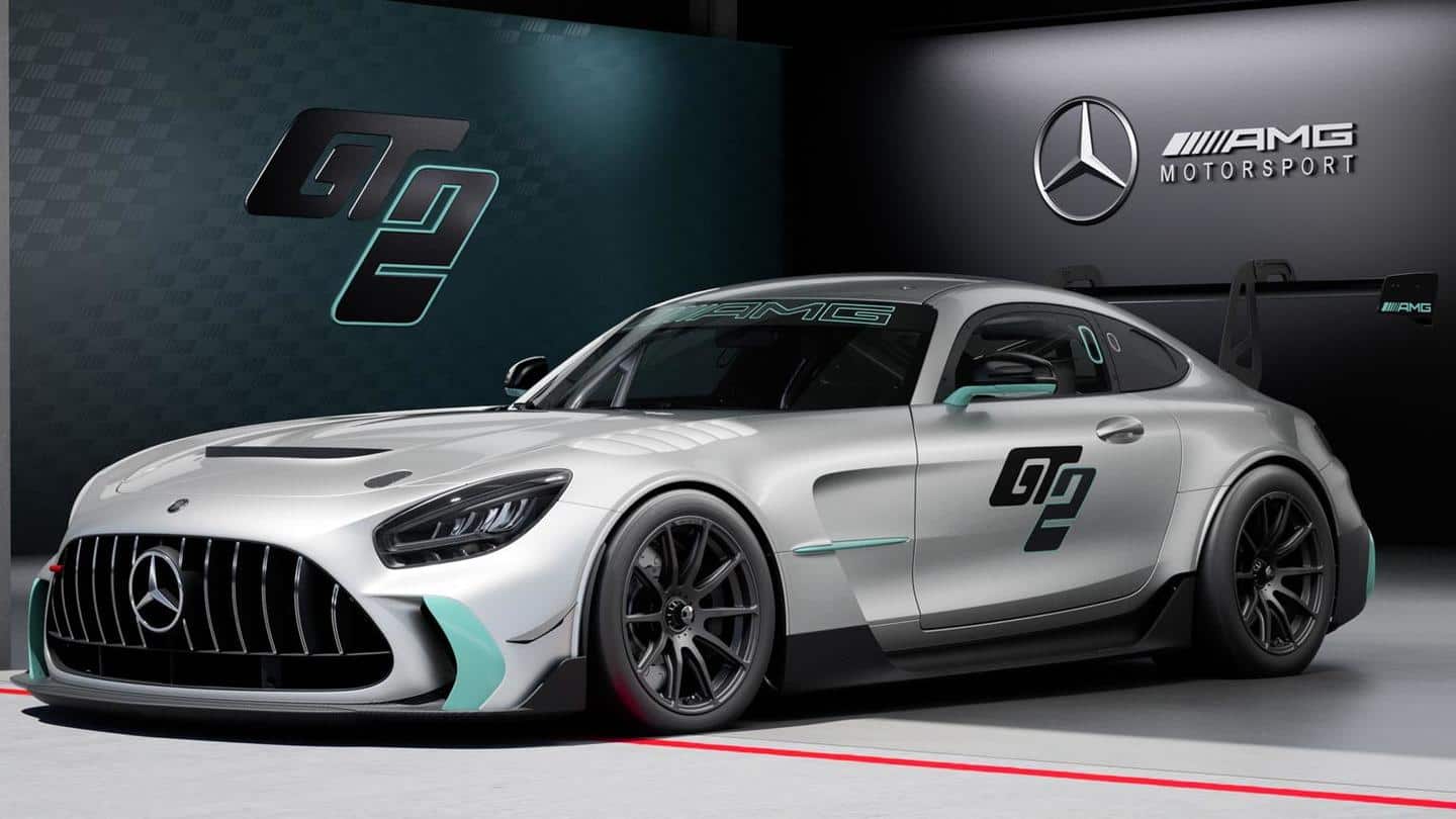 Mobil balap Mercedes-AMG GT2 diperkenalkan dengan mesin V8 bertenaga 707 hp