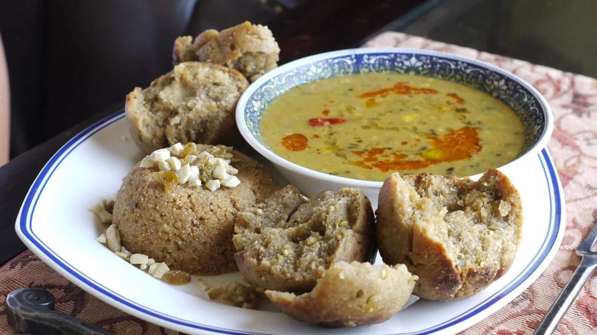 Panduan membuat Dal Baati Churma Vegan ala Rajasthan