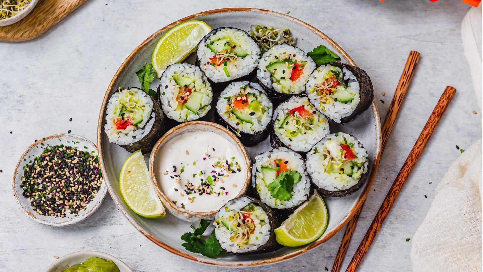 Mencicipi Sushi Vegetarian yang Unik dan Lezat