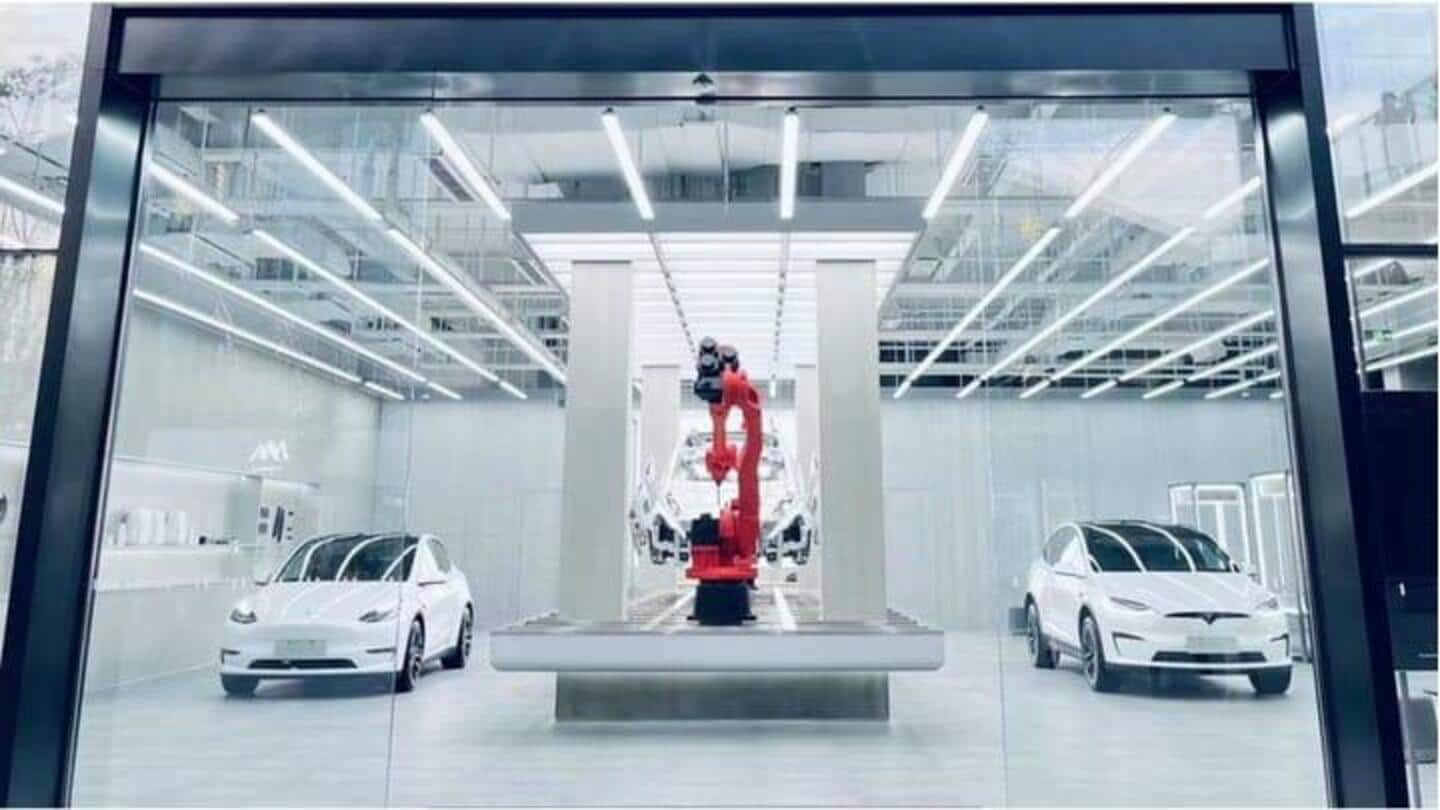 Konsep GIGA Laboratory Tesla dapat membuat mobil dalam 45 detik