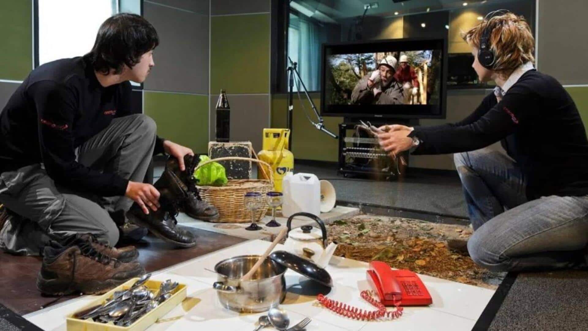 Efek suara Hollywood dari benda Indonesia