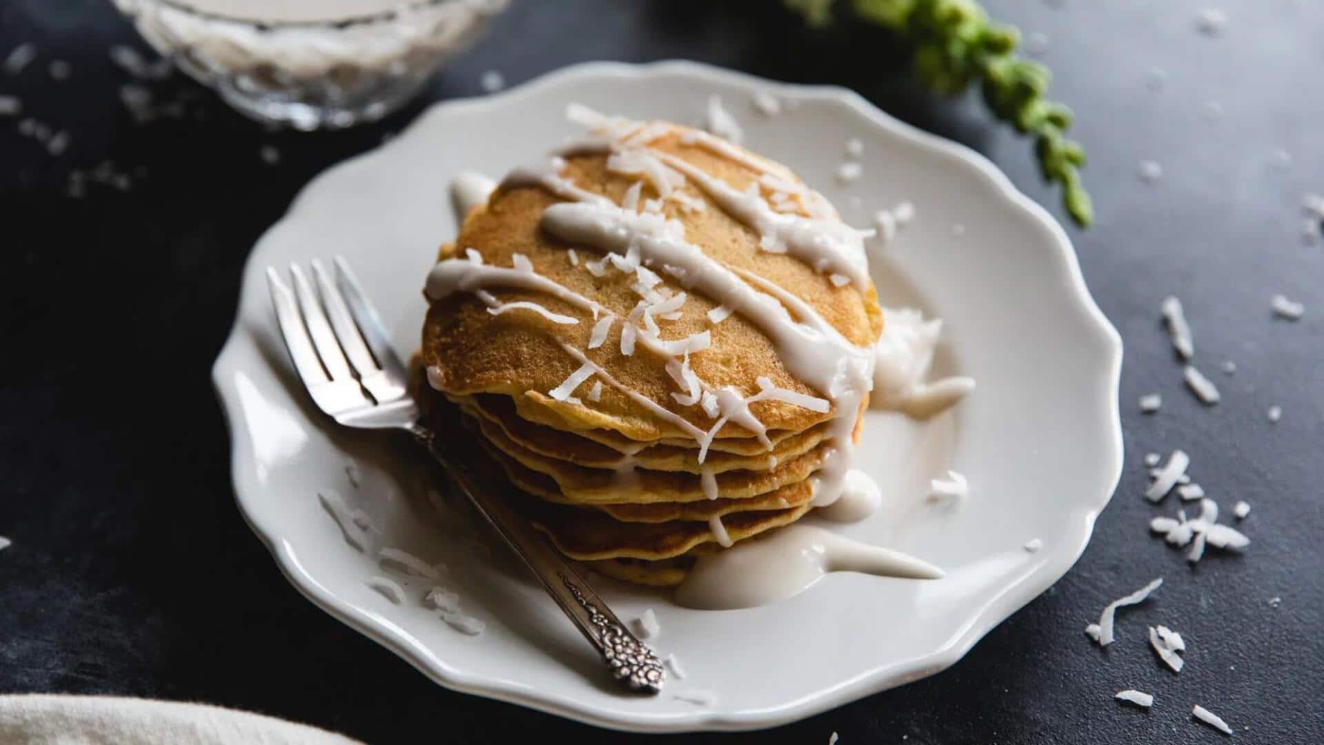Membuat Panekuk Kelapa Manis Khas Jawa