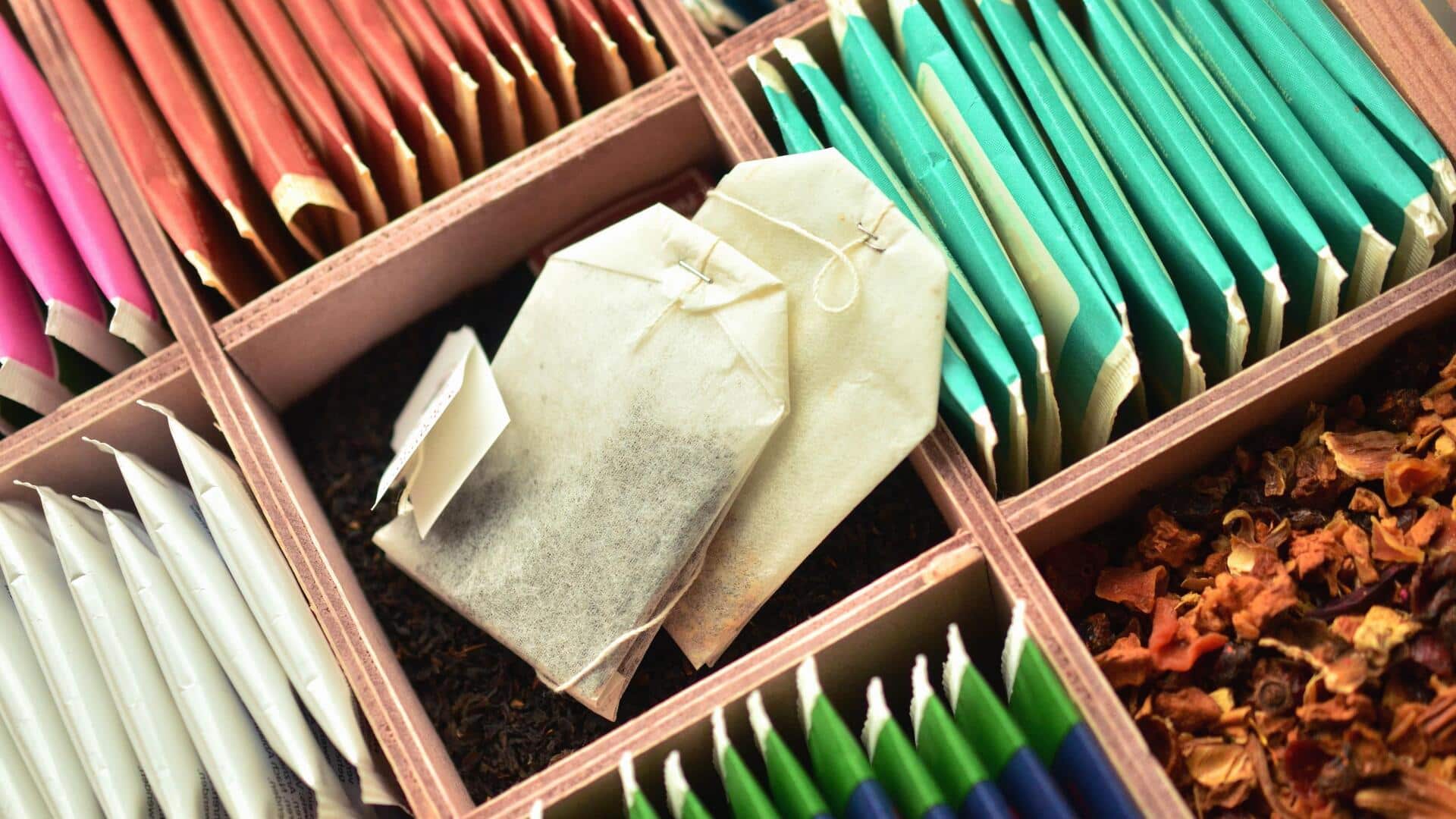 Manfaat tak terduga dari kantong teh herbal bekas