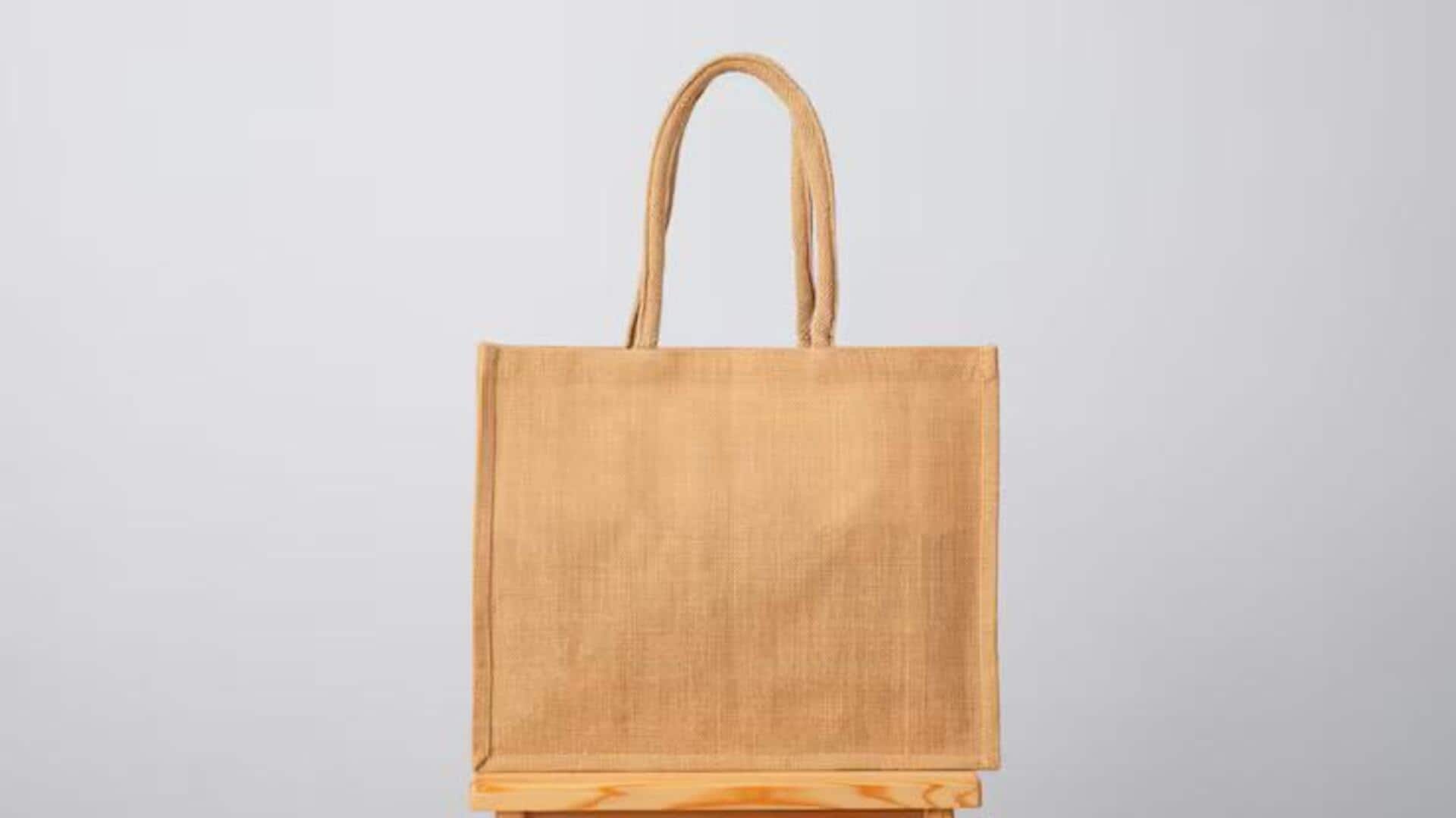 Tas rami ramah lingkungan untuk musim semi India