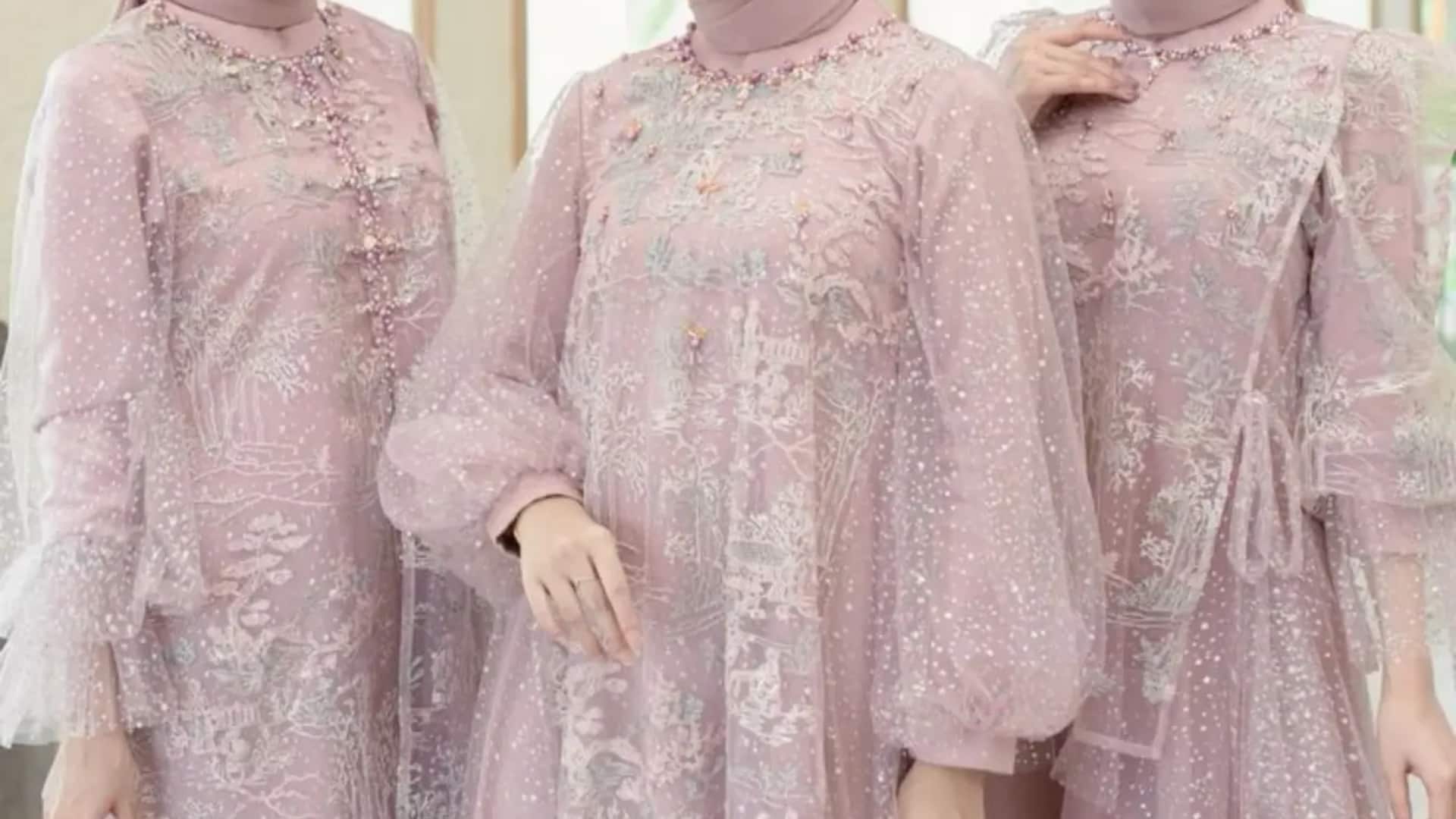 Pola brokat klasik dalam mode modern