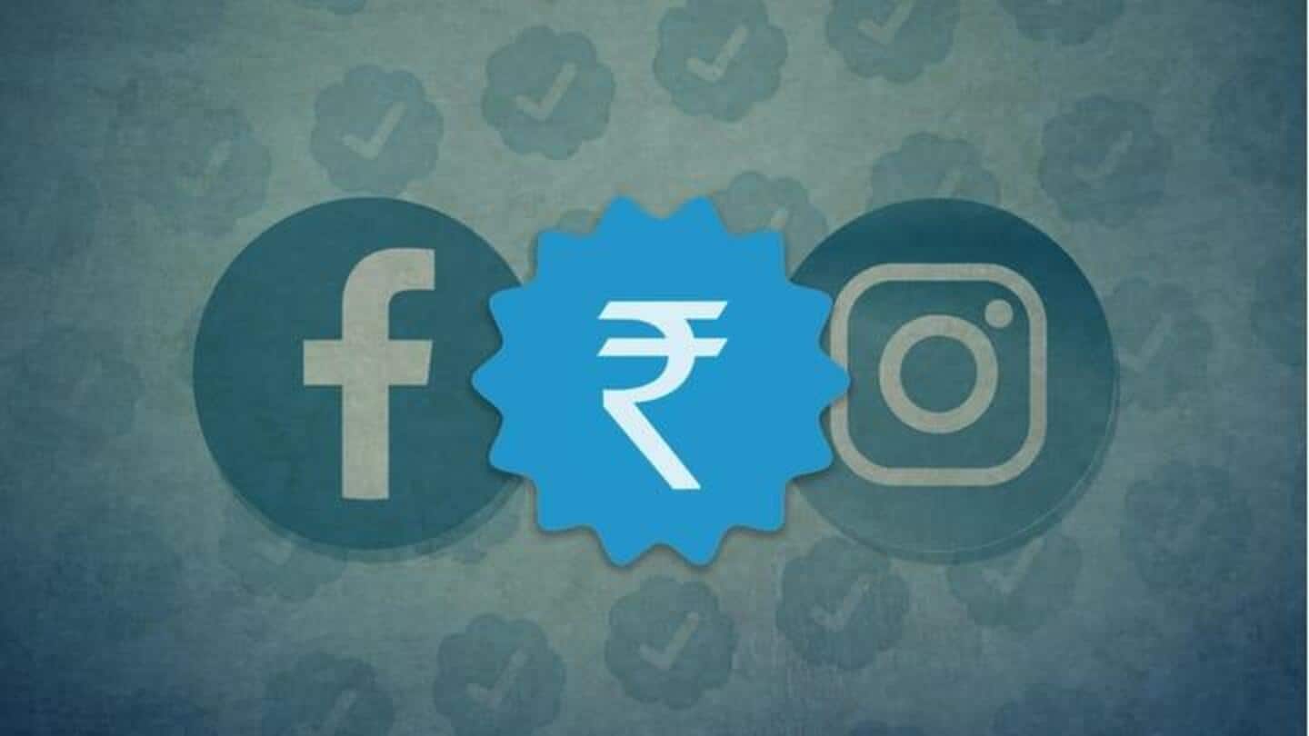 Inilah harga centang biru Instagram dan Facebook di India