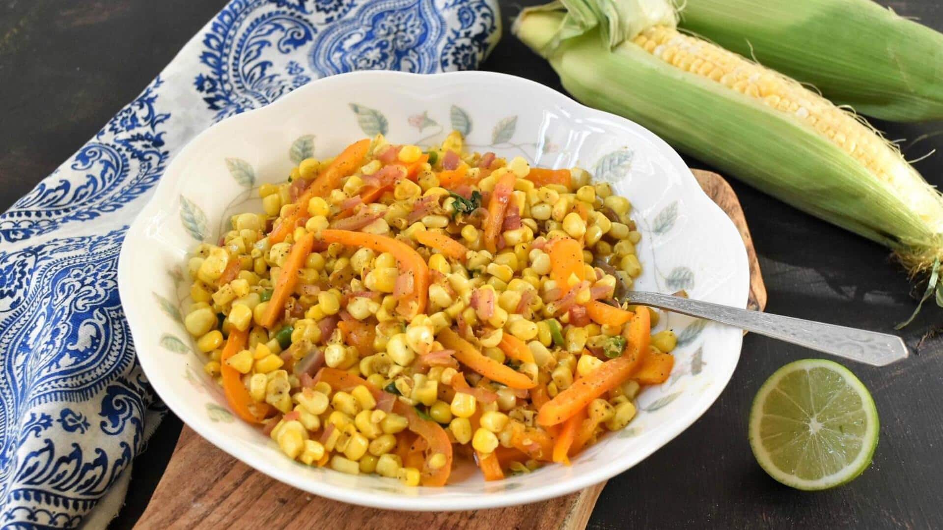 Cara Kreatif Menyajikan Jagung Manis ala India