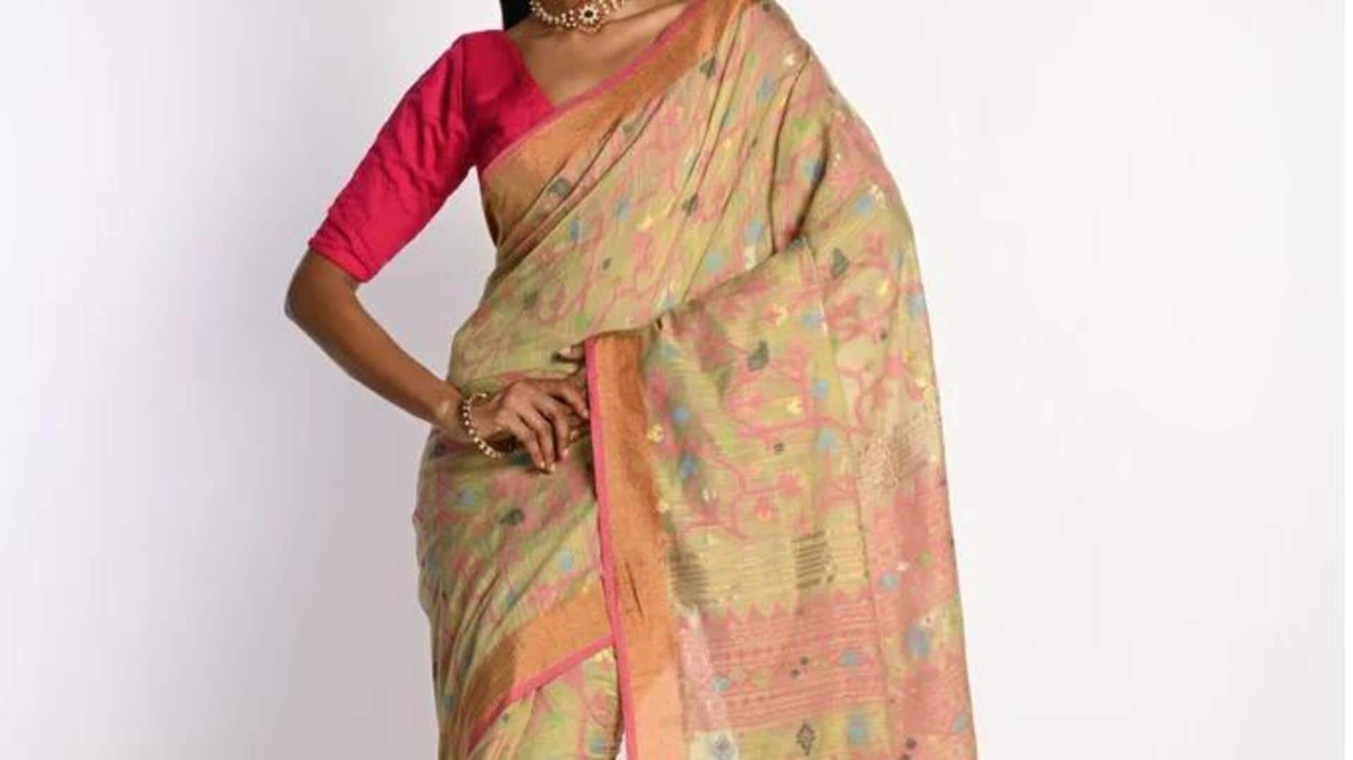 Saree tenun tangan untuk setiap acara perayaan