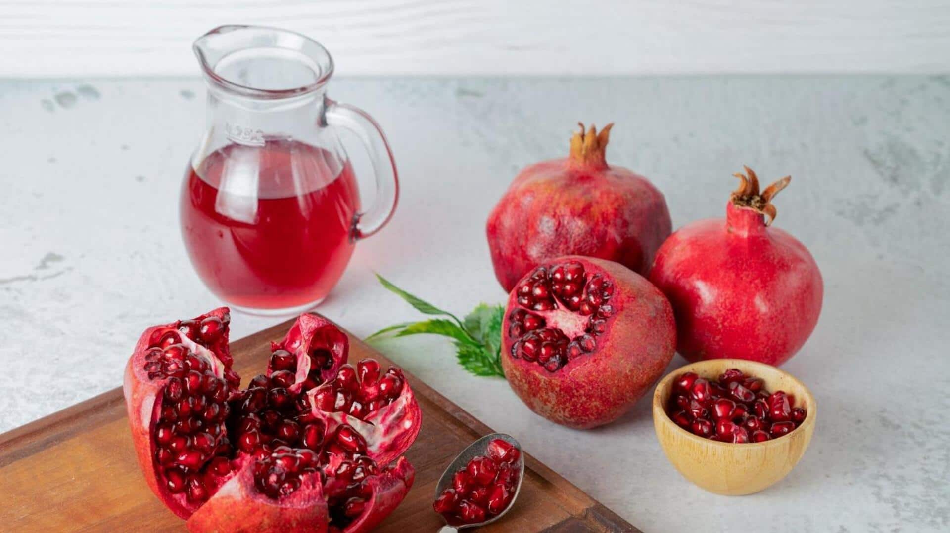 Sederet Hidangan Lezat dengan Bahan Dasar Biji Delima Segar