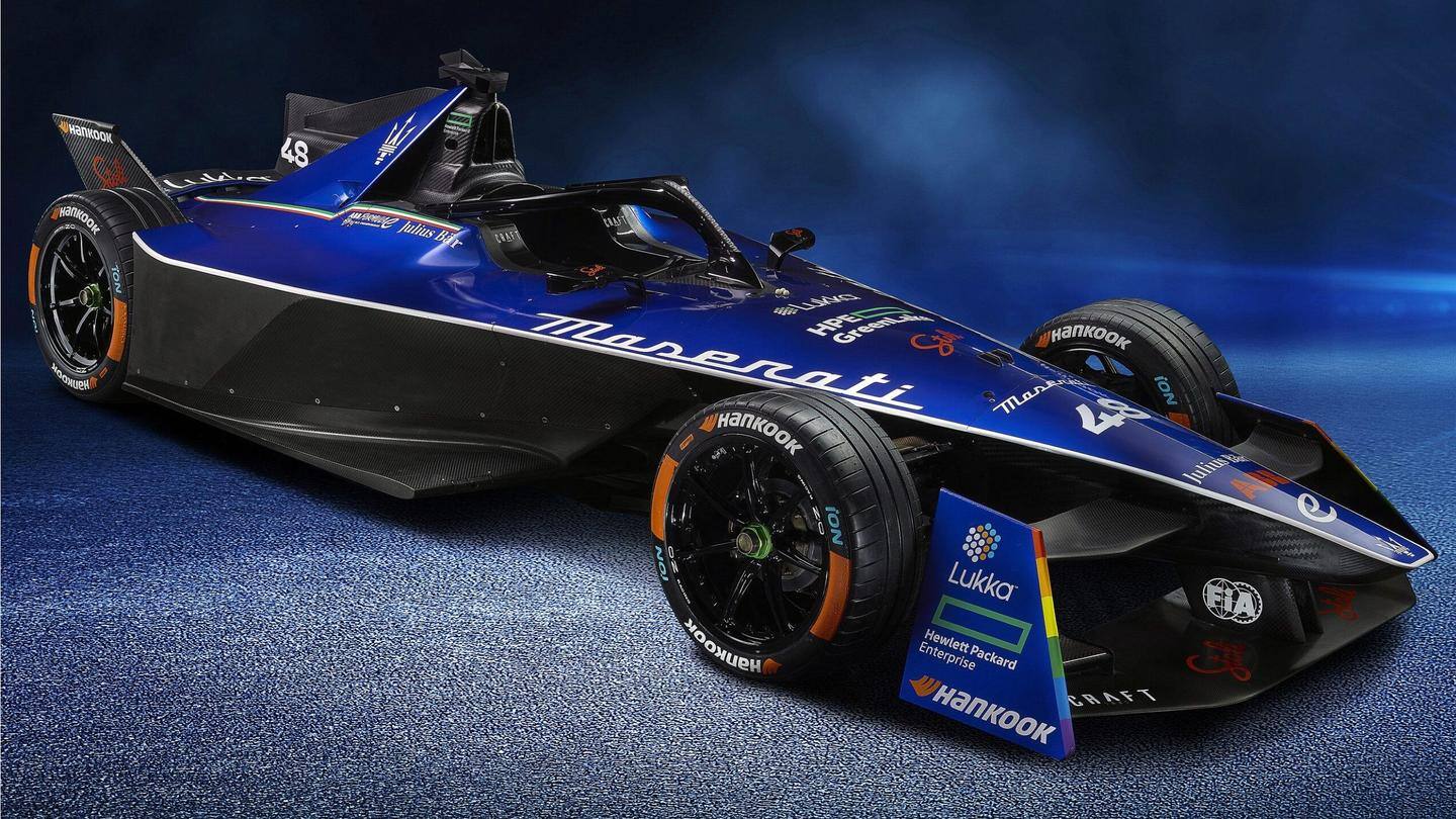 Mobil balap Formula E Maserati Tipo Folgore Gen3 diperkenalkan