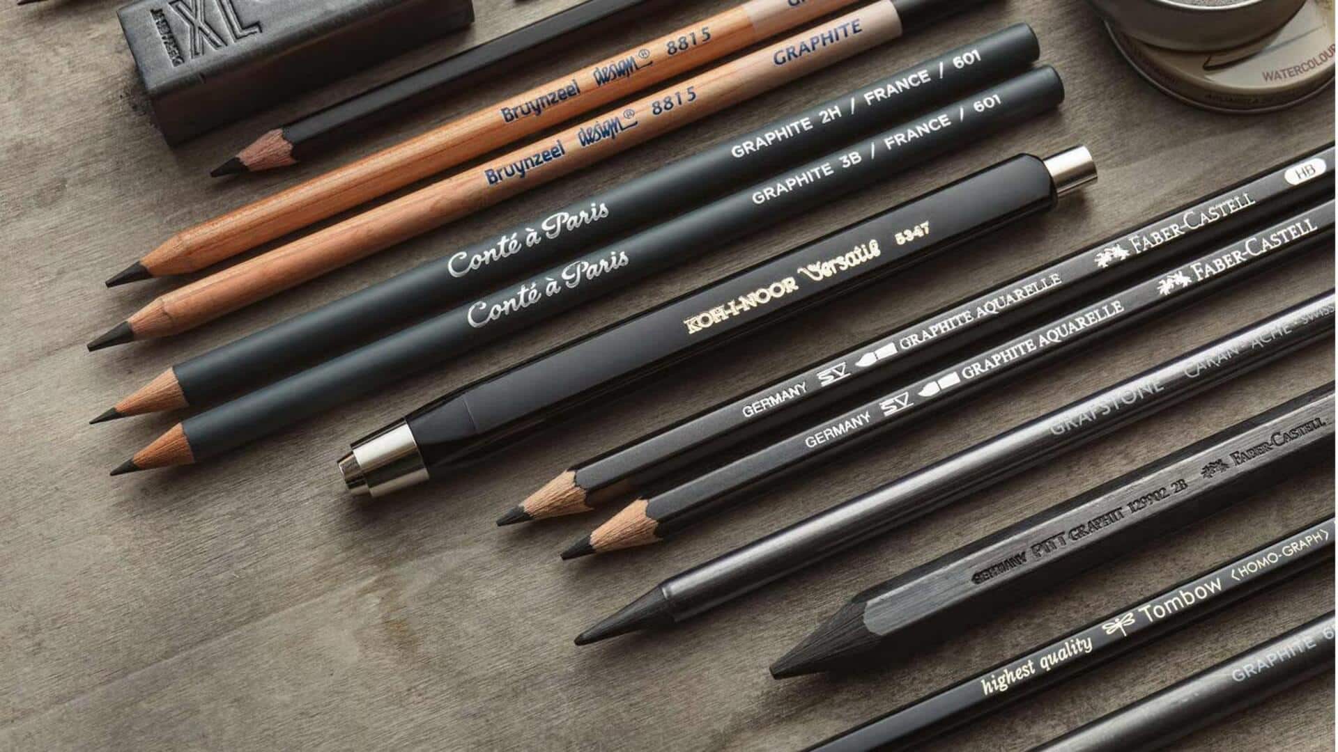 Jenis Pensil Terbaik untuk Sketsa Potret Realistis