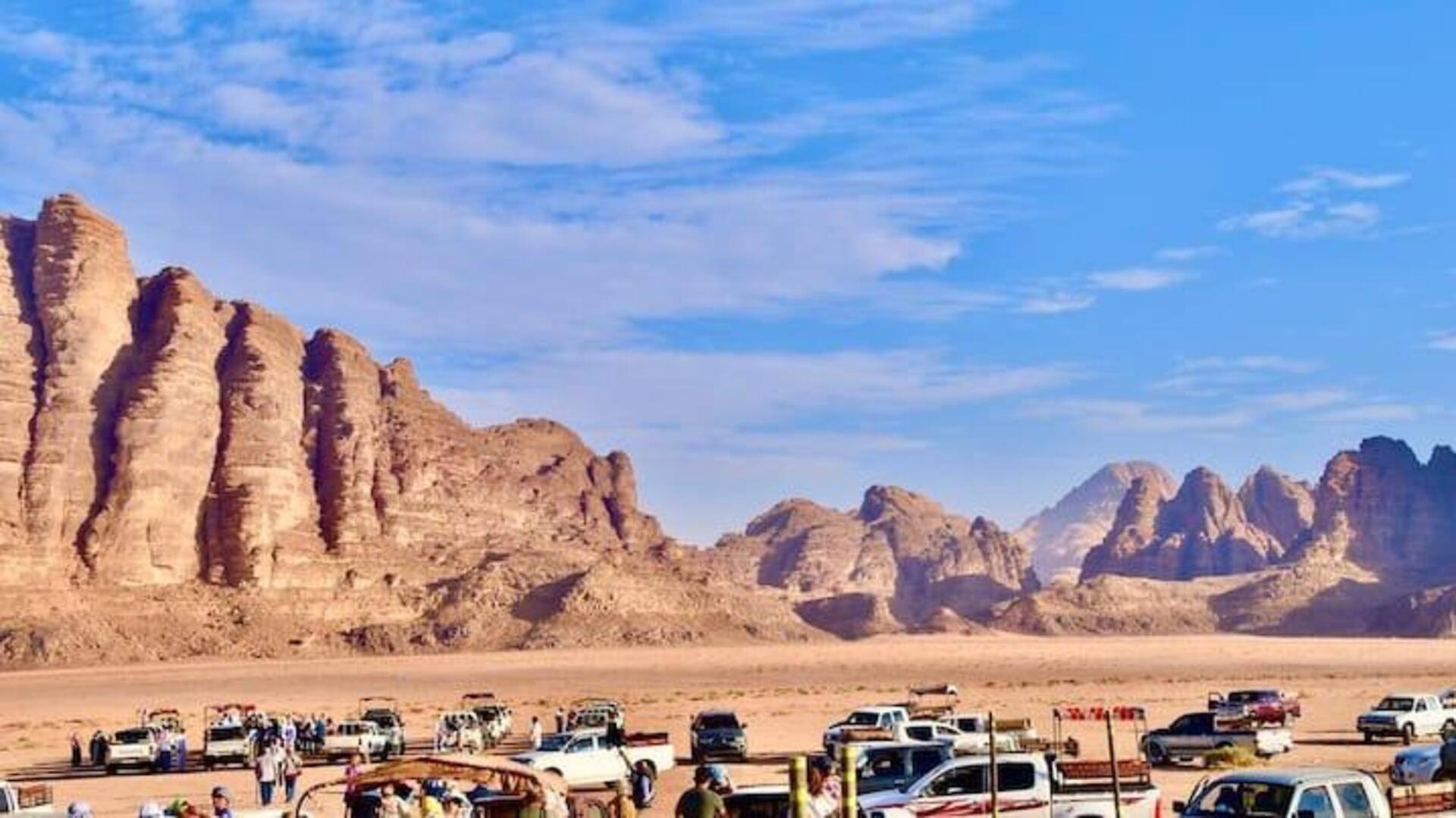 Pemandangan Gurun Wadi Rum: Sebuah Perjalanan Menjelajahi Yordania