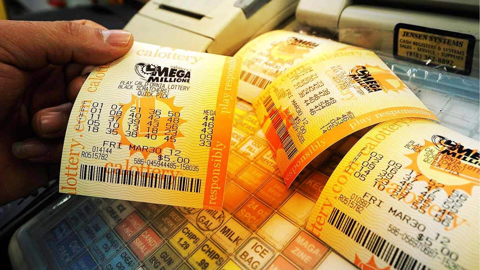 Pemain Mega Millions dari New Jersey memenangkan jackpot senilai Rp18 triliun