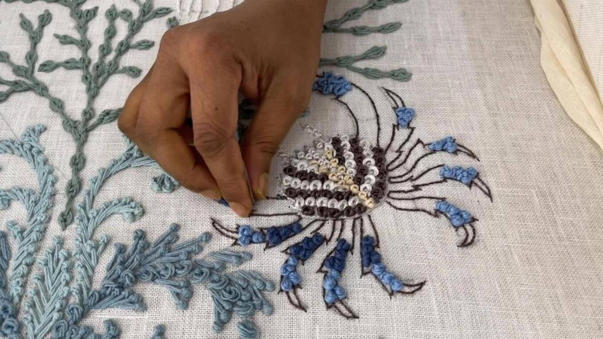 Mengeksplorasi bordir etnik dalam mode ramah lingkungan India