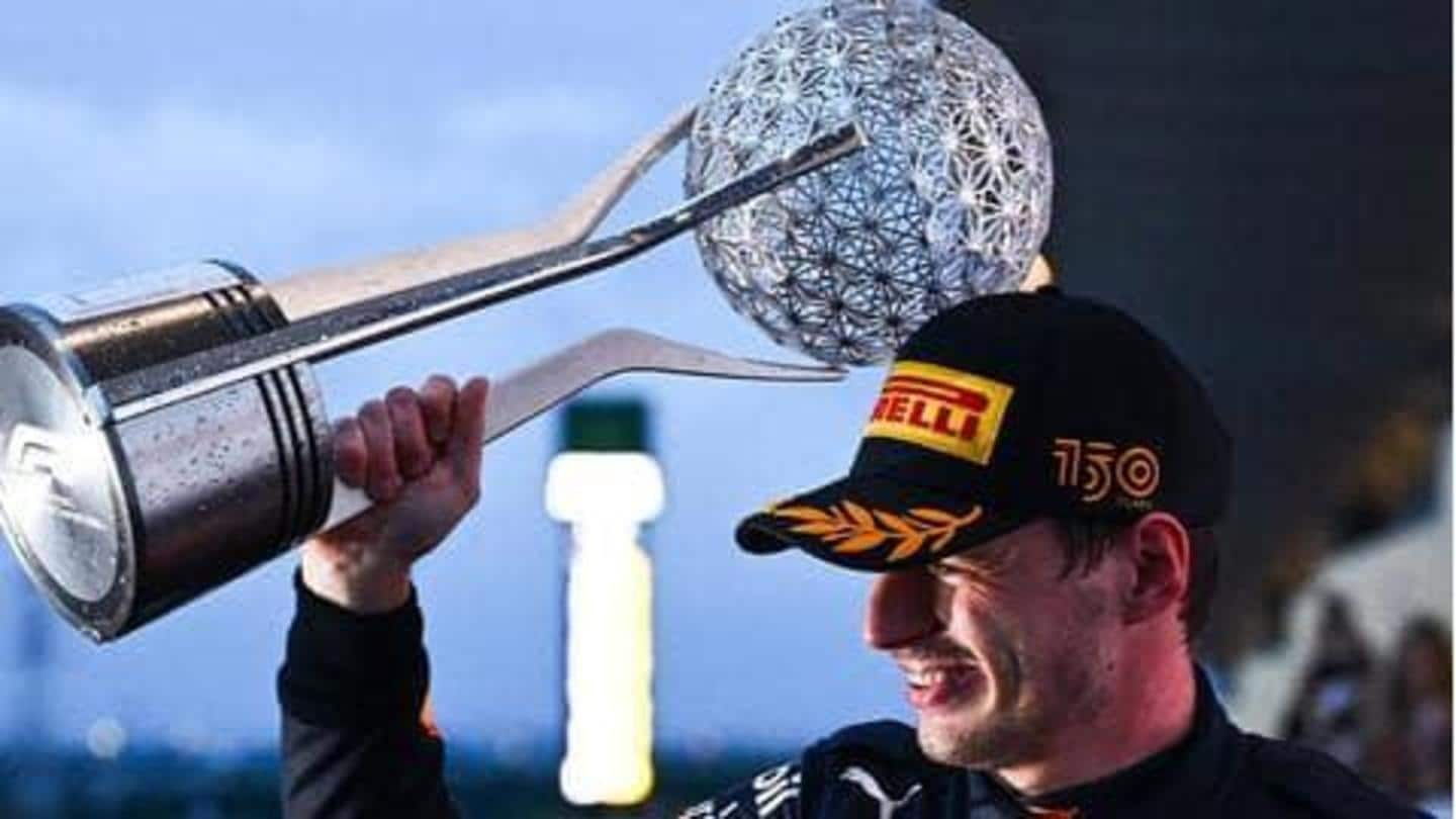 F1: Menangi GP Jepang, Max Verstappen jadi juara dunia