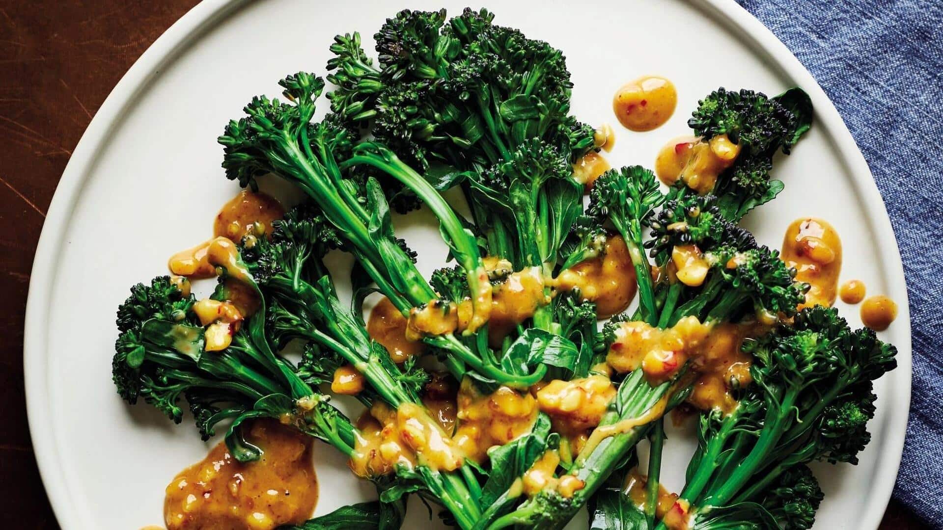 Langkah cepat membuat sate brokoli yang lezat di rumah