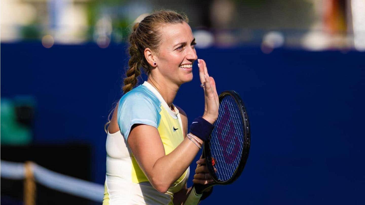 Eastbourne International: Petra Kvitova mengalahkan Beatriz Haddad Maia, mencapai final