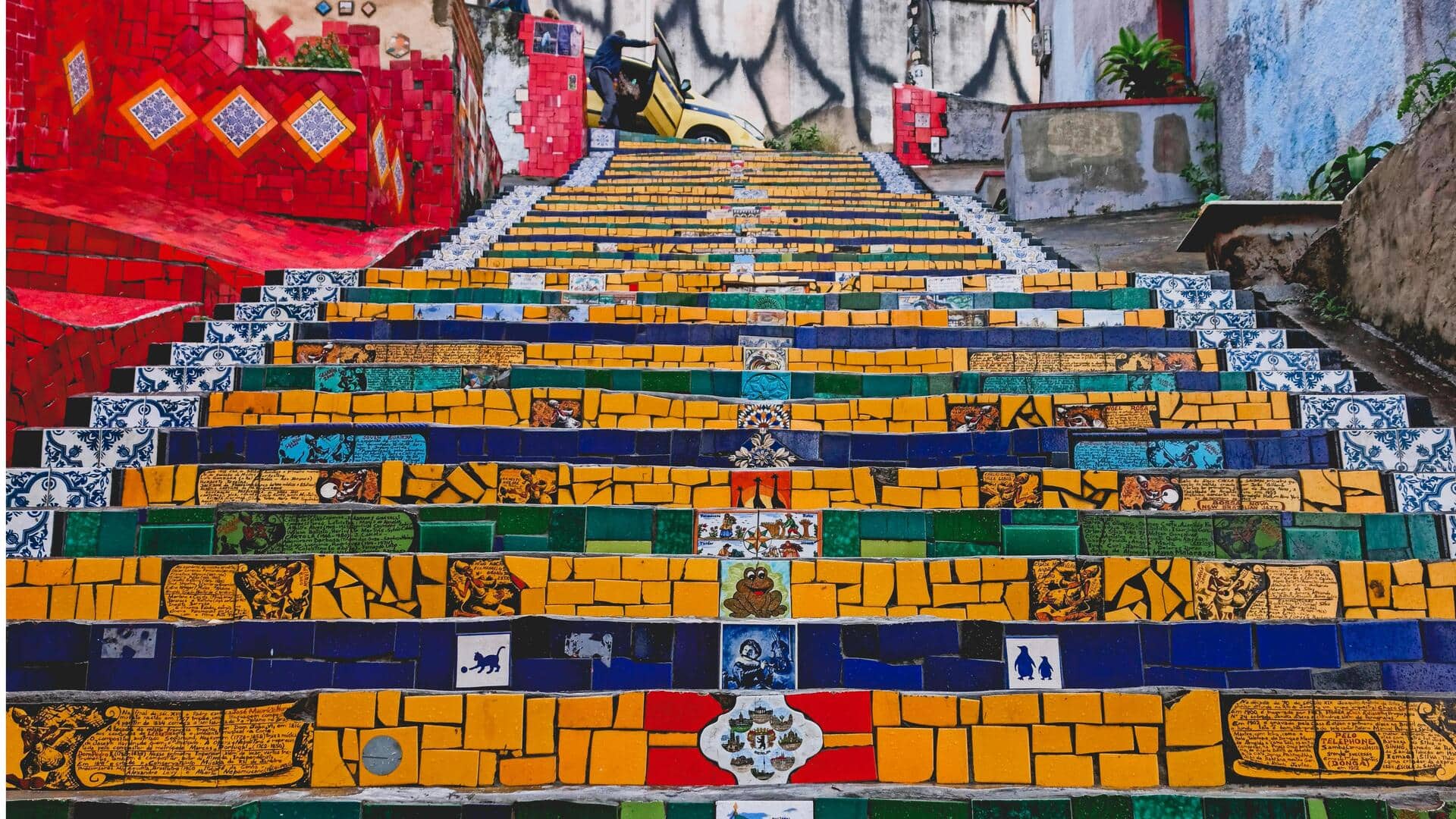 Menjelajahi Seni Jalanan Santa Teresa di Rio de Janeiro